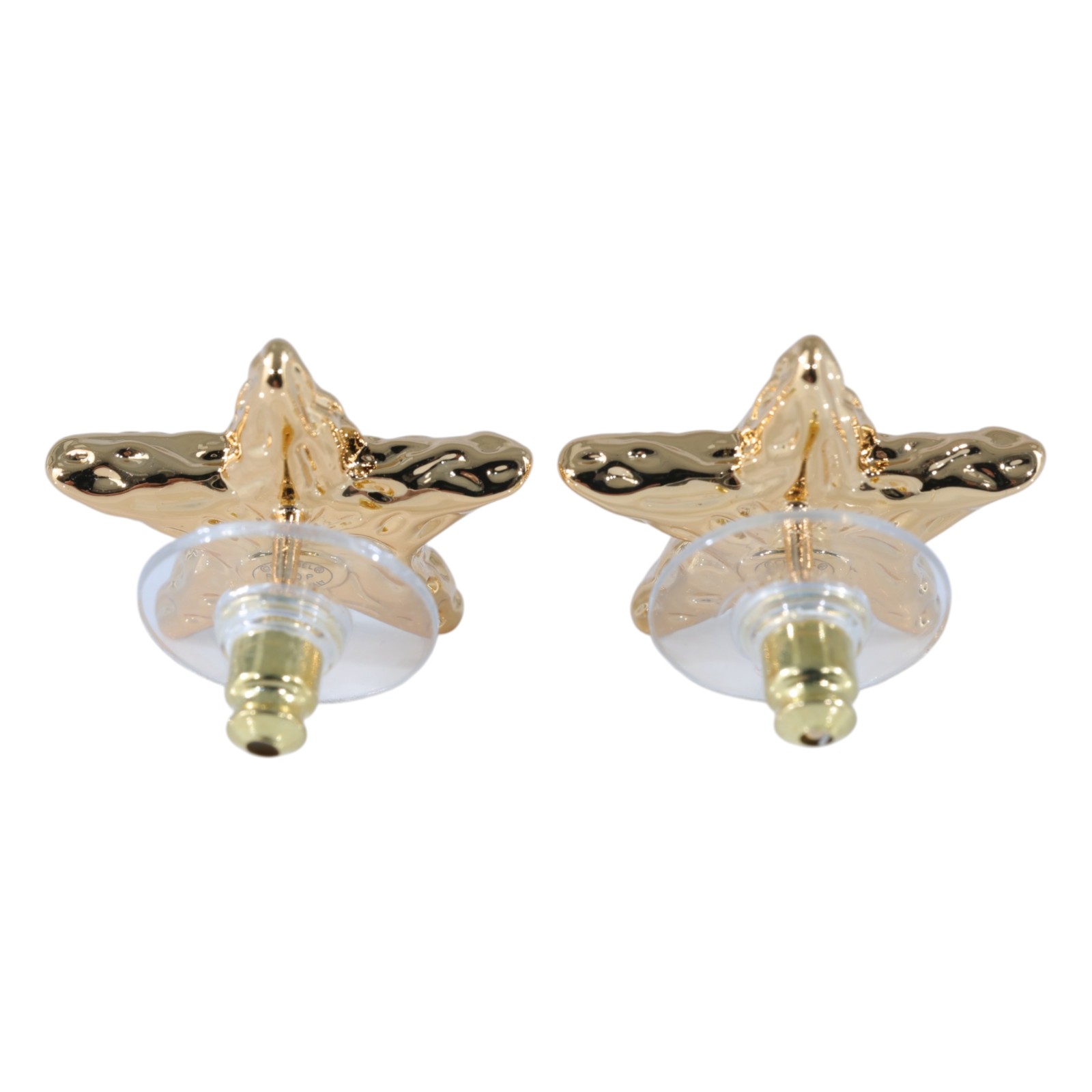 香奈兒 CHANEL CC LOGO 耳環 耳釘 B24P 金熔岩星星耳環 無附屬品