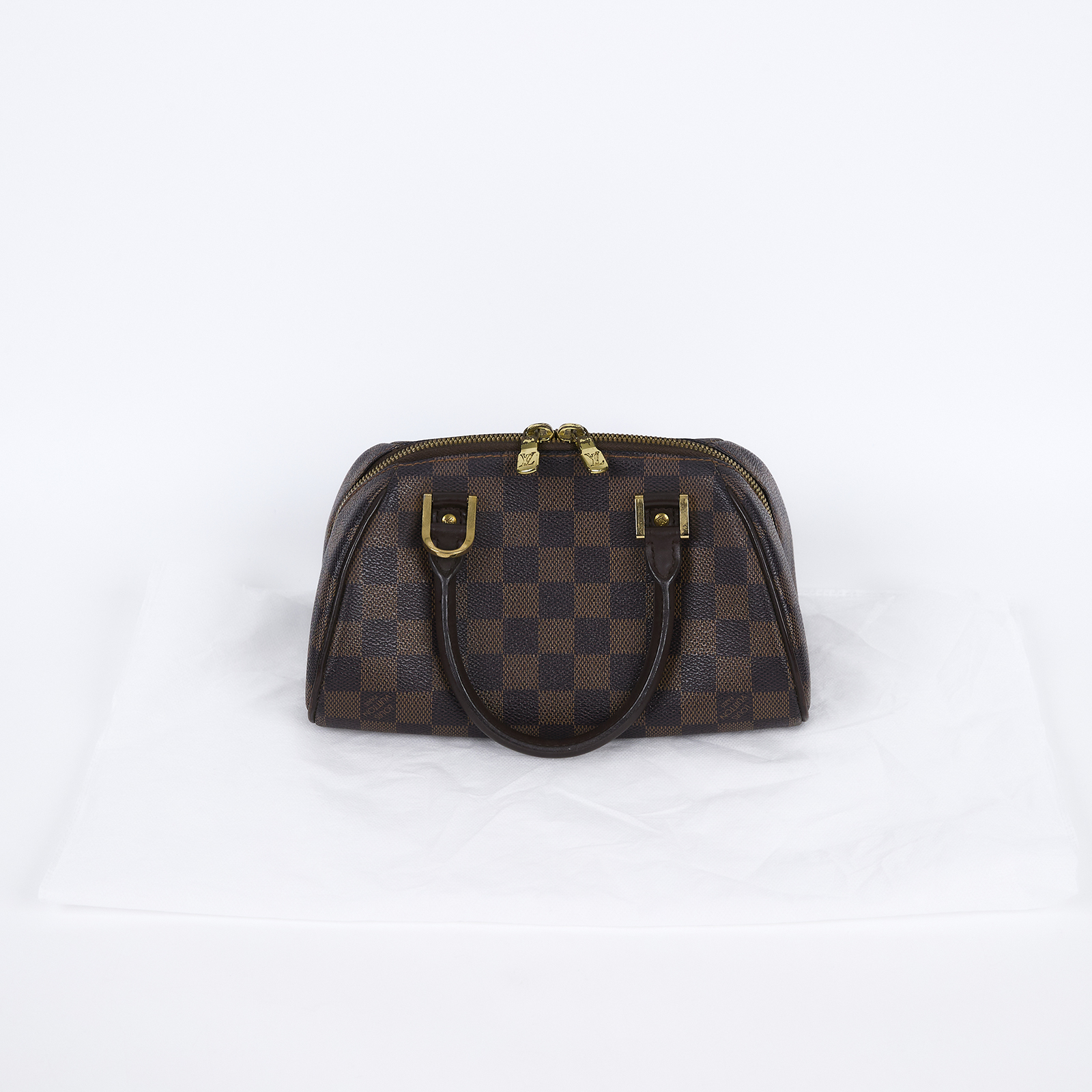 路易威登 LOUIS VUITTON Ribera mini 手提包 N41436 棋盤元寶包 無附屬品
