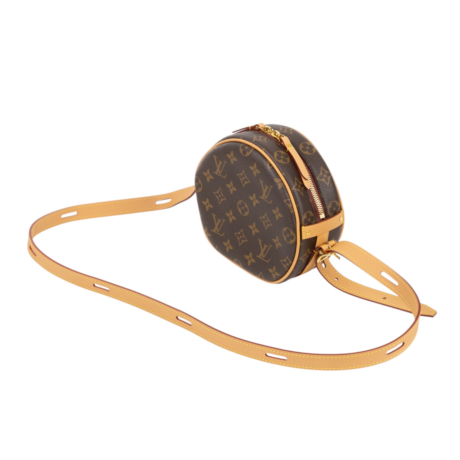 路易威登 LOUIS VUITTON Boite Chapeau Souple PM 圓餅包 肩背包 斜背包 M45149 晶片款  原廠盒子/防塵袋