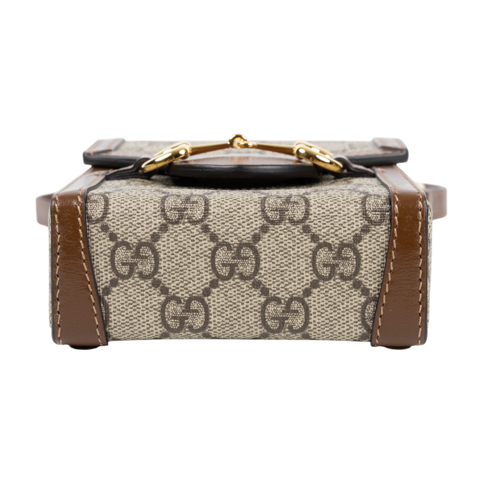 古馳 GUCCI 馬銜扣 1955 迷你袋 625615 92TCG 棕1955手機包 防塵袋