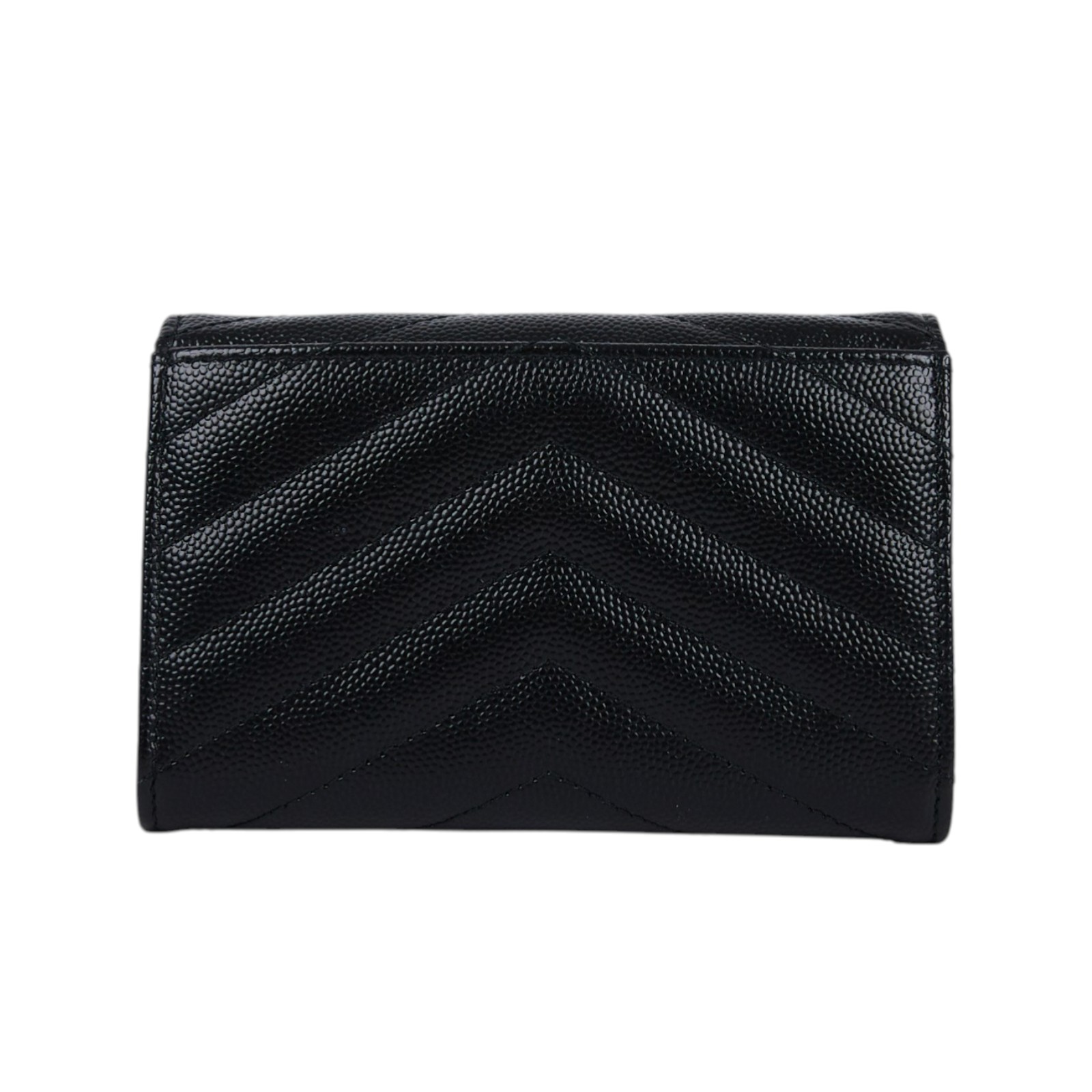 聖羅蘭 YSL SAINT LAURENT cassandre matelassé 粒面壓紋皮革 小型 信封錢包 短夾 414404BOW01  原廠盒子/防塵袋