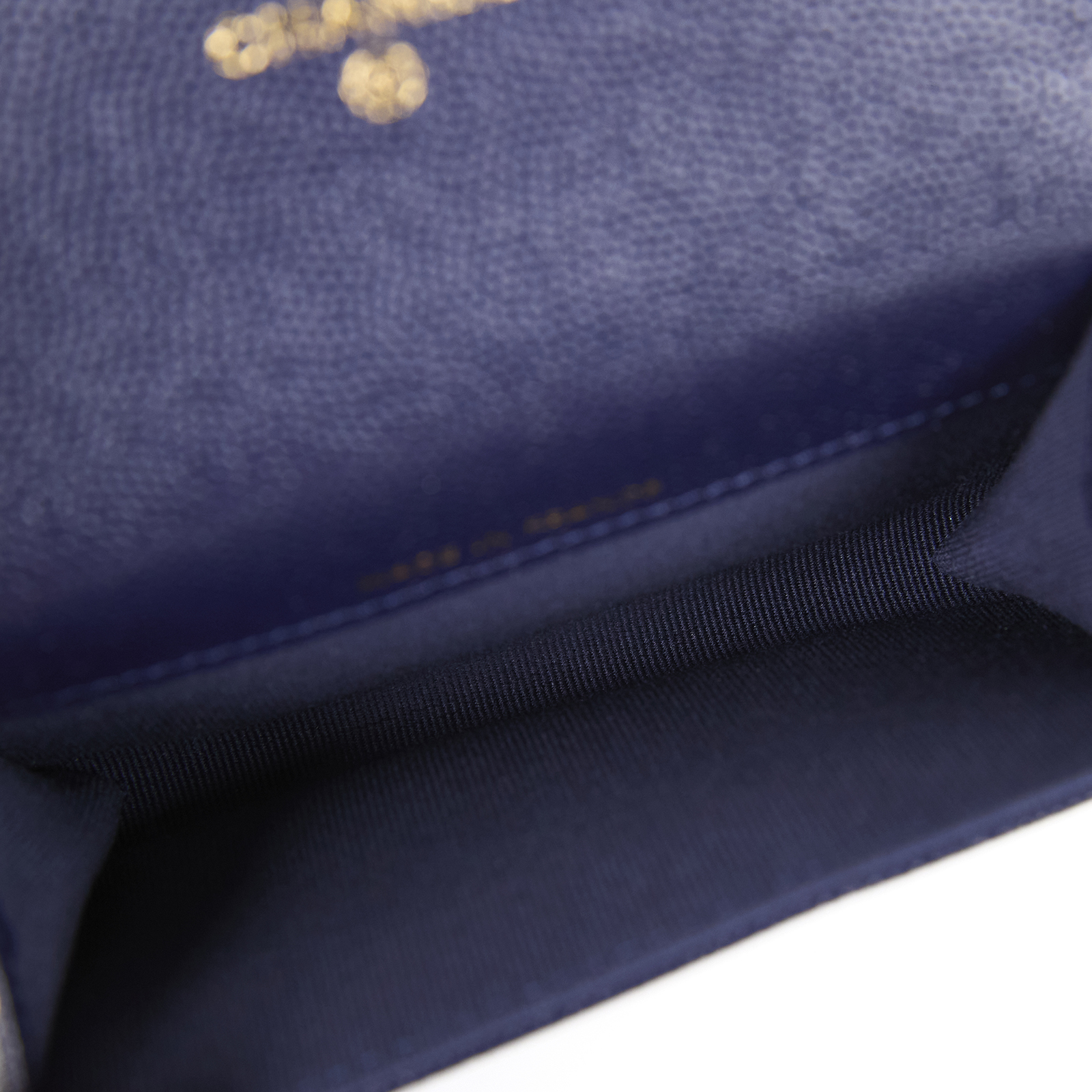 香奈兒 CHANEL CC LOGO 口蓋 卡片夾 錢包 AP0214 Y33352 31開深藍荔枝卡包 原廠盒子/防塵袋/保證卡/購買證明