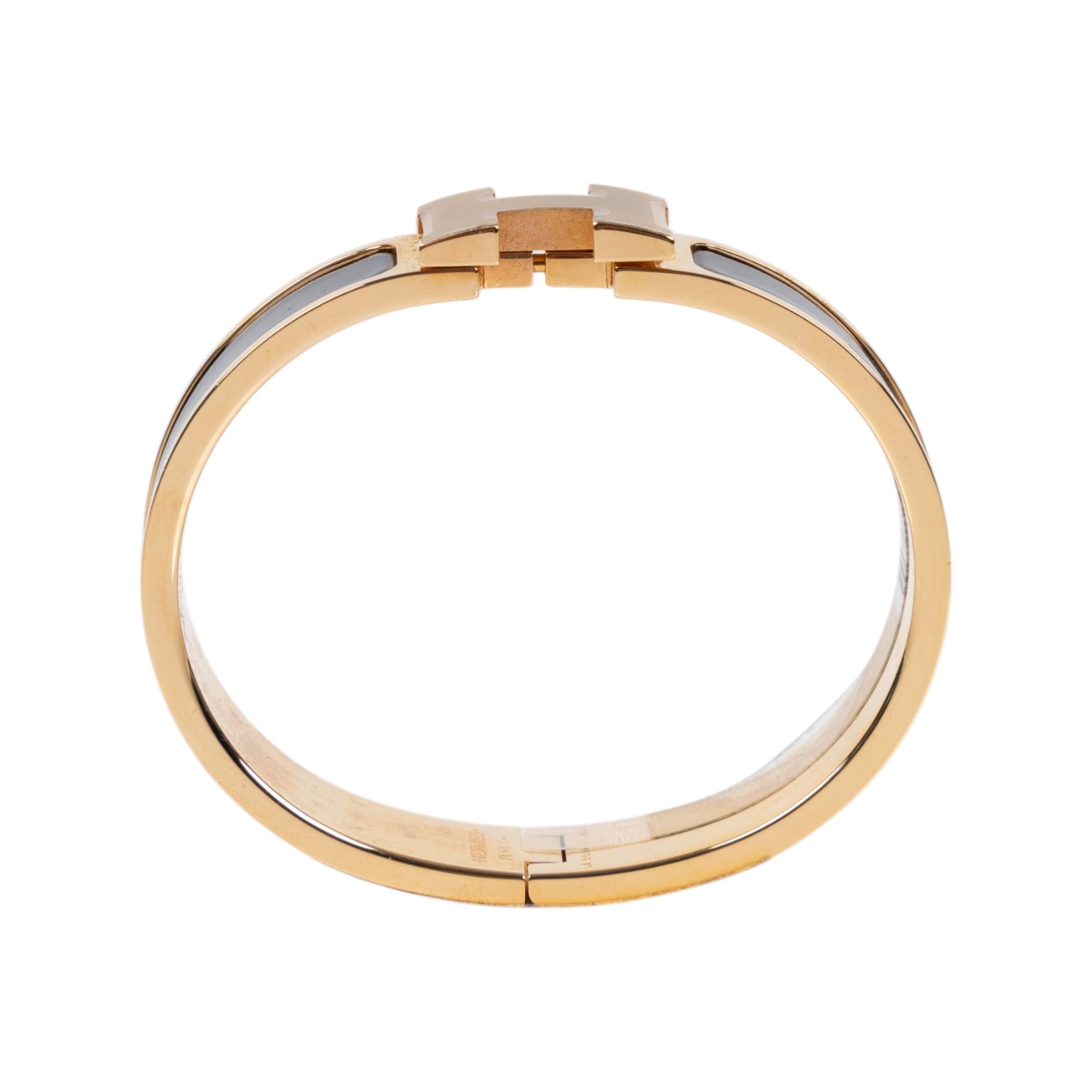 愛馬仕 Hermes Clic H PM 手環 黑色 H700001FO01PM /FI 0159 黑CLIC H手環 原廠盒子/防塵袋