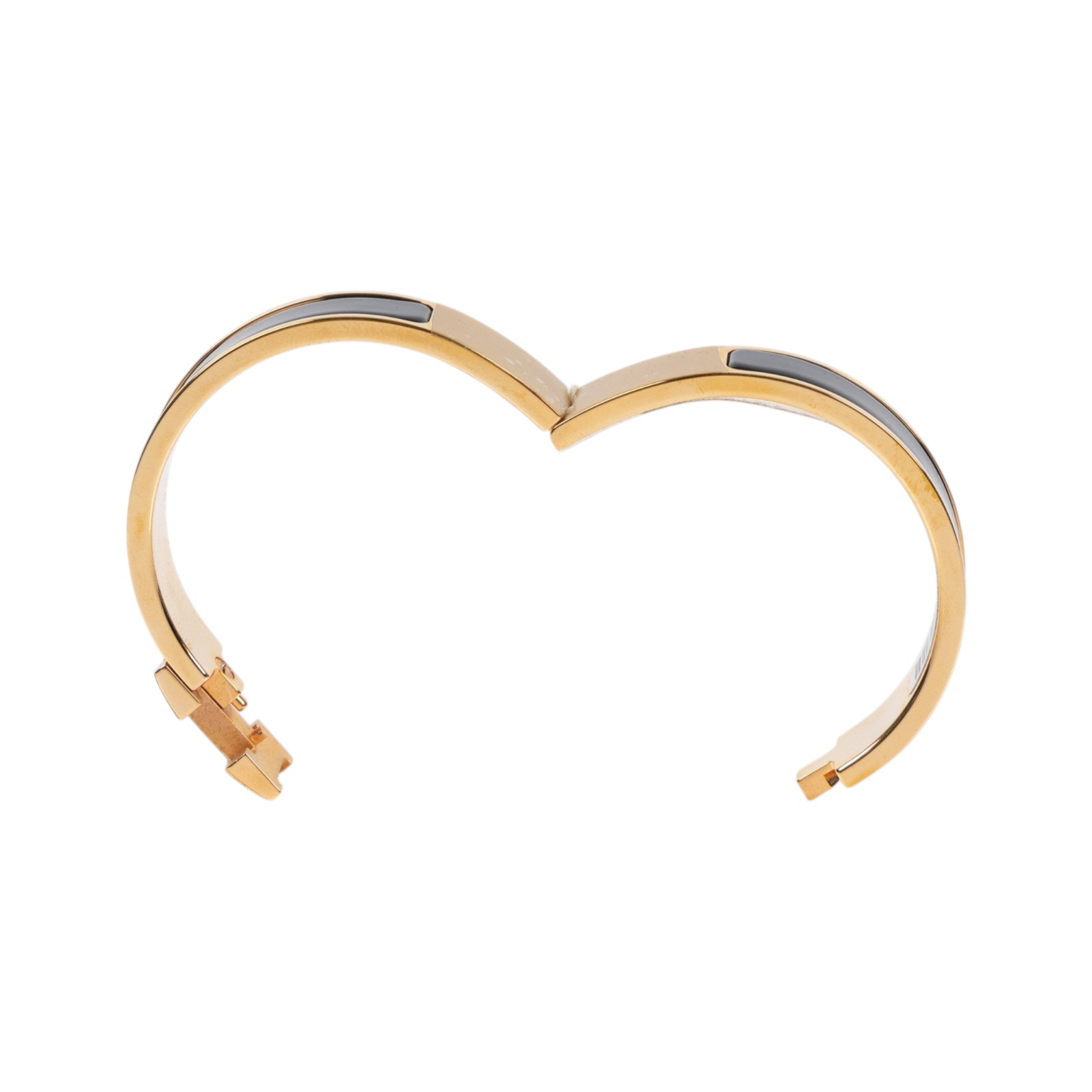 愛馬仕 Hermes Clic H PM 手環 黑色 H700001FO01PM /FI 0159 黑CLIC H手環 原廠盒子/防塵袋