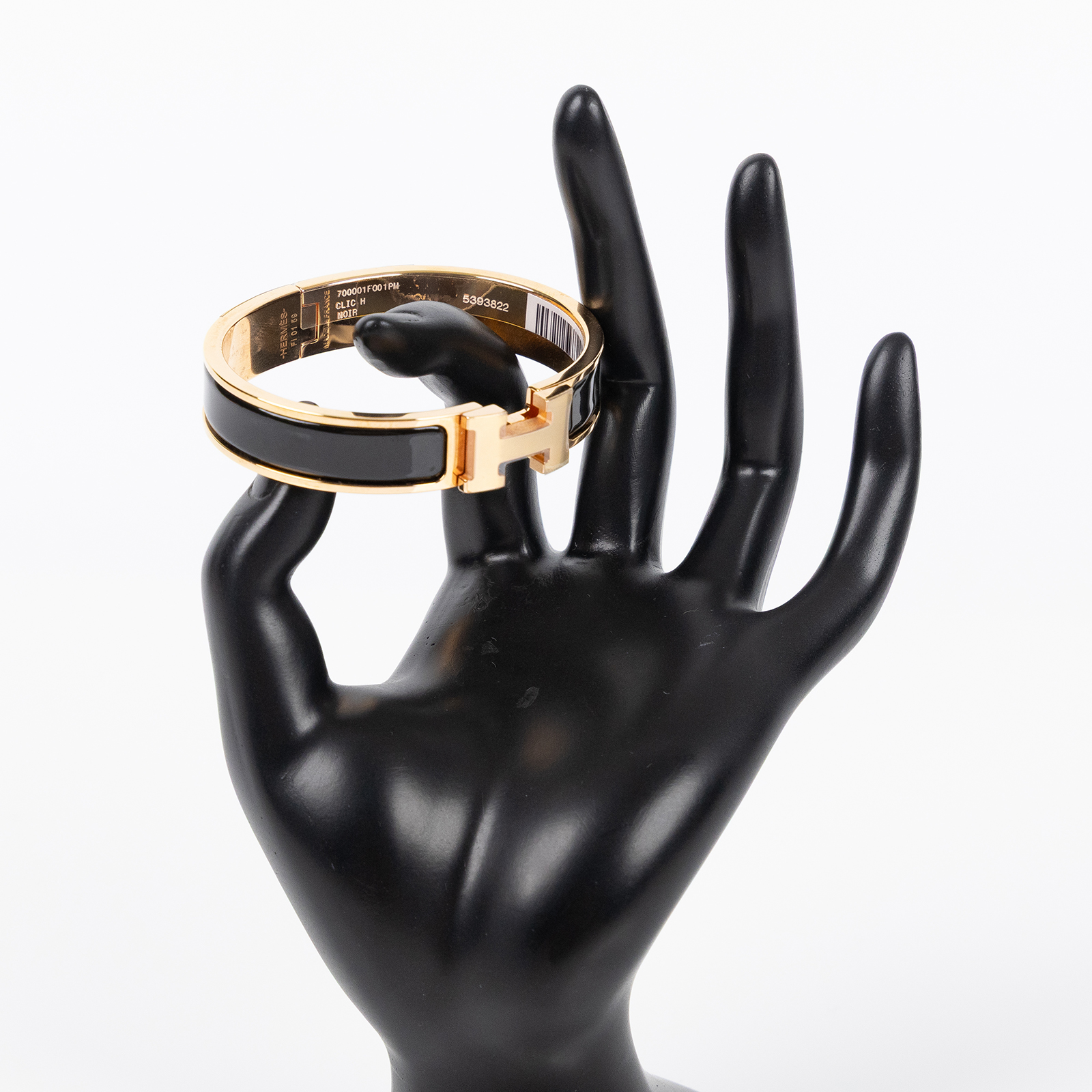 愛馬仕 Hermes Clic H PM 手環 黑色 H700001FO01PM /FI 0159 黑CLIC H手環 原廠盒子/防塵袋