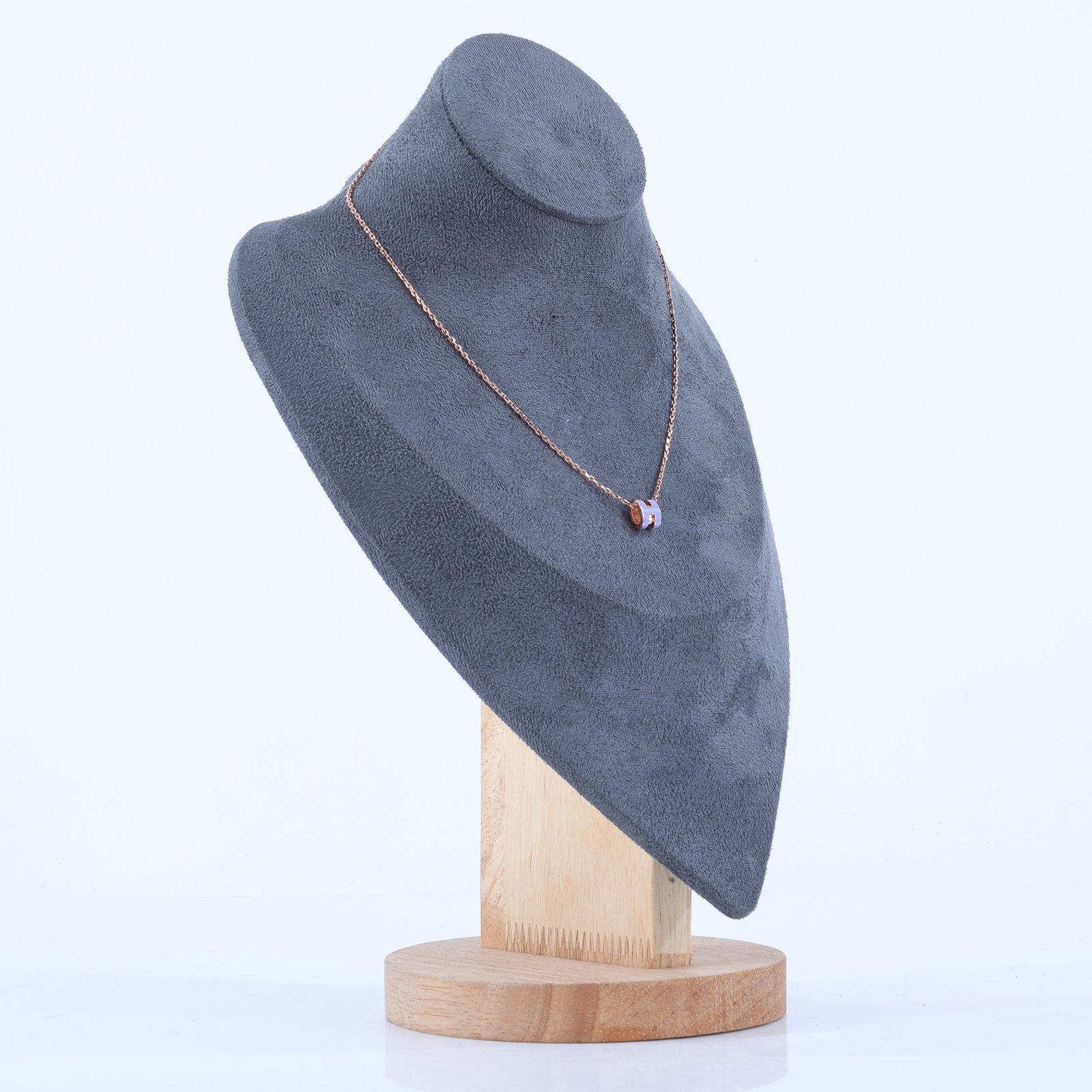 愛馬仕 Hermes Mini Pop H 墜飾 POPHPMINI GD1211 紫MINI POP H項鍊 原廠盒子/防塵袋