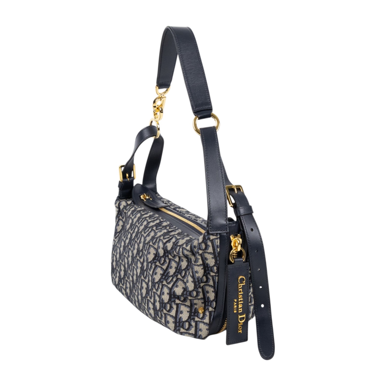 迪奧 CHRISTIAN DIOR D-Journey 小型包 Oblique 緹花 M2416UTZQ 原花帆布D-Journey 小型包 防塵袋/保證卡