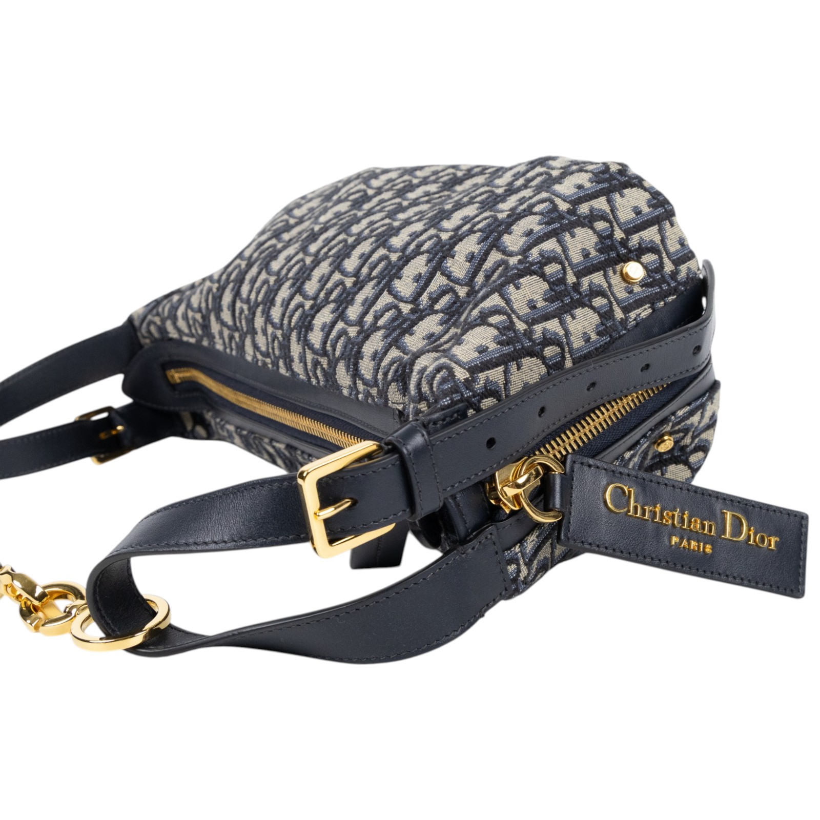 迪奧 CHRISTIAN DIOR D-Journey 小型包 Oblique 緹花 M2416UTZQ 原花帆布D-Journey 小型包 防塵袋/保證卡