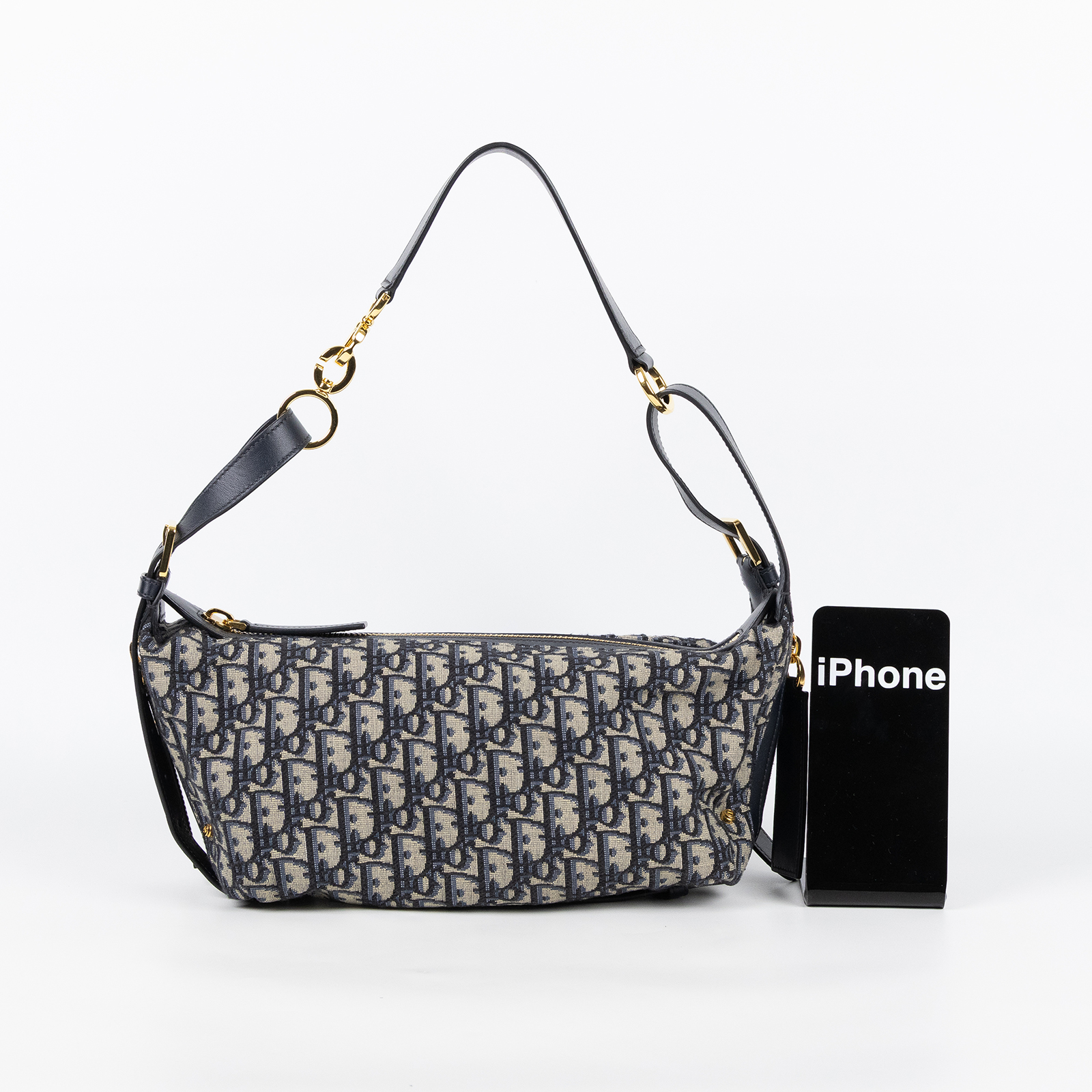 迪奧 CHRISTIAN DIOR D-Journey 小型包 Oblique 緹花 M2416UTZQ 原花帆布D-Journey 小型包 防塵袋/保證卡