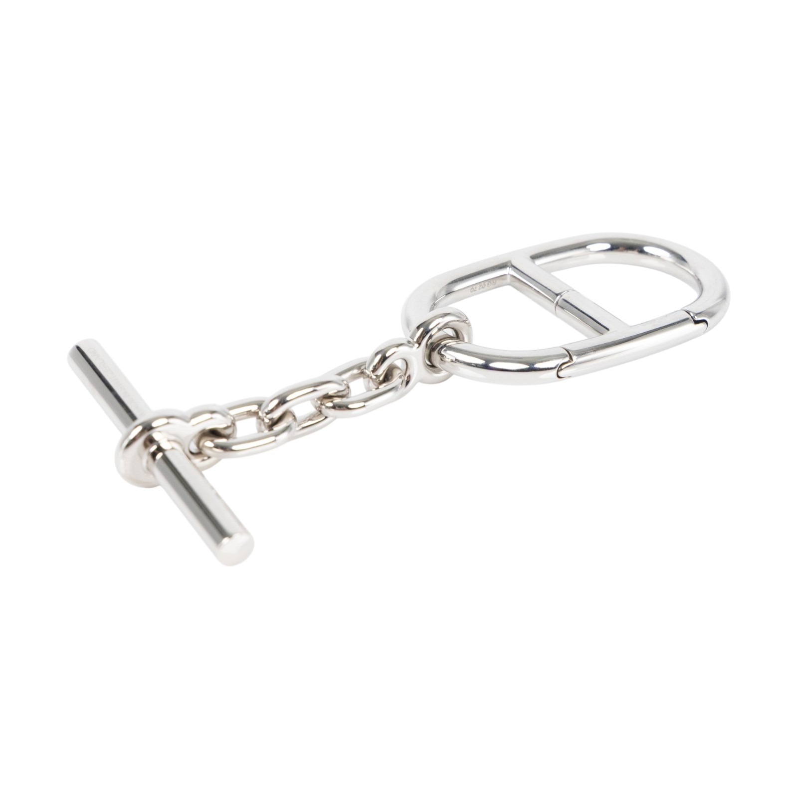 愛馬仕 Hermes Chaine dAncre 鑰匙圈 吊飾  RG1200 豬鼻鑰匙圈 原廠盒子