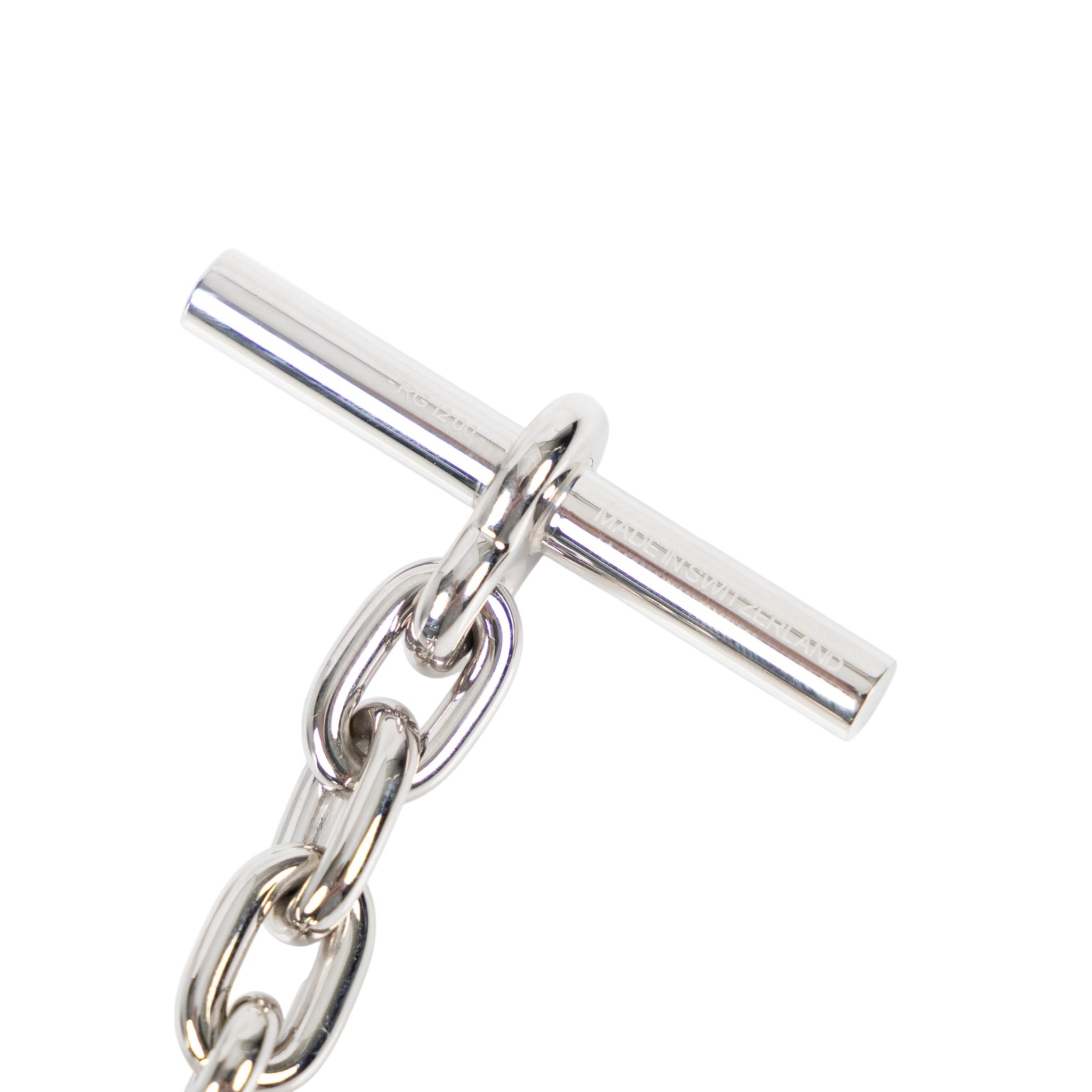 愛馬仕 Hermes Chaine dAncre 鑰匙圈 吊飾  RG1200 豬鼻鑰匙圈 原廠盒子