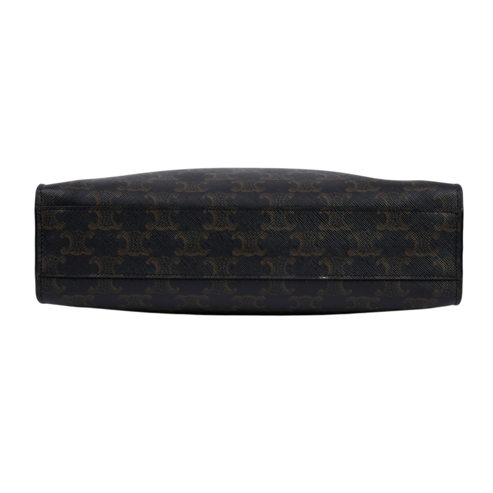 思琳 CELINE Triomphe帆布 小型 直式 Cabas 肩背 手提包 191542BZK 凱旋琴譜包 防塵袋