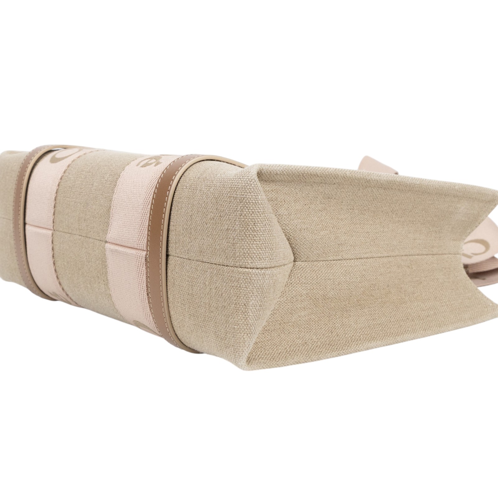 蔻依 CHLOE Medium Woody 手提包 中型 CHC23AS383L1726Y 粉棕WOODY MEDIUM 防塵袋/保證卡/換購單