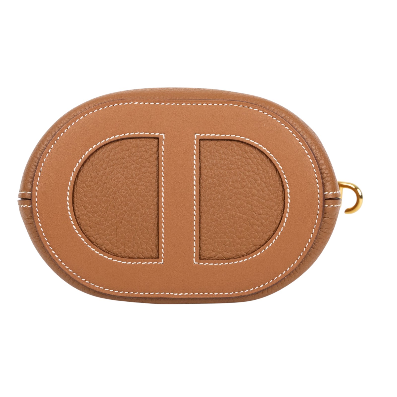 愛馬仕 Hermes In The Loop 18  豬鼻 菜籃子包 金色五金 金棕色 H084274CCAB /K MN 005 KD  原廠盒子/防塵袋/取貨單