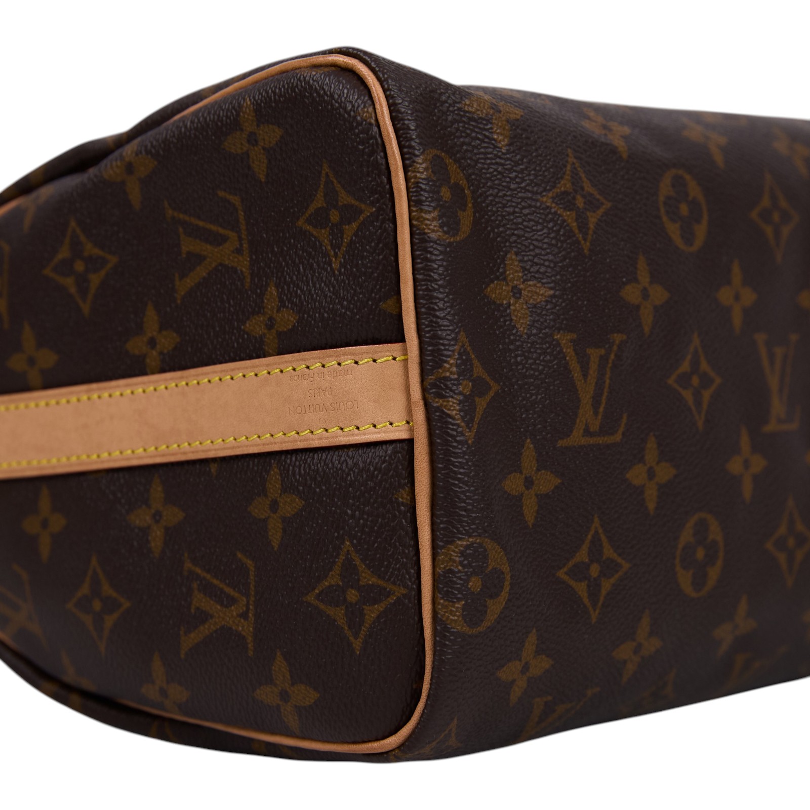 路易威登 LOUIS VUITTON Speedy Bandoulière  25 經典帆布 手提 斜背 波士頓包 M41113 晶片款  原廠盒子/防塵袋/鎖組 /背帶