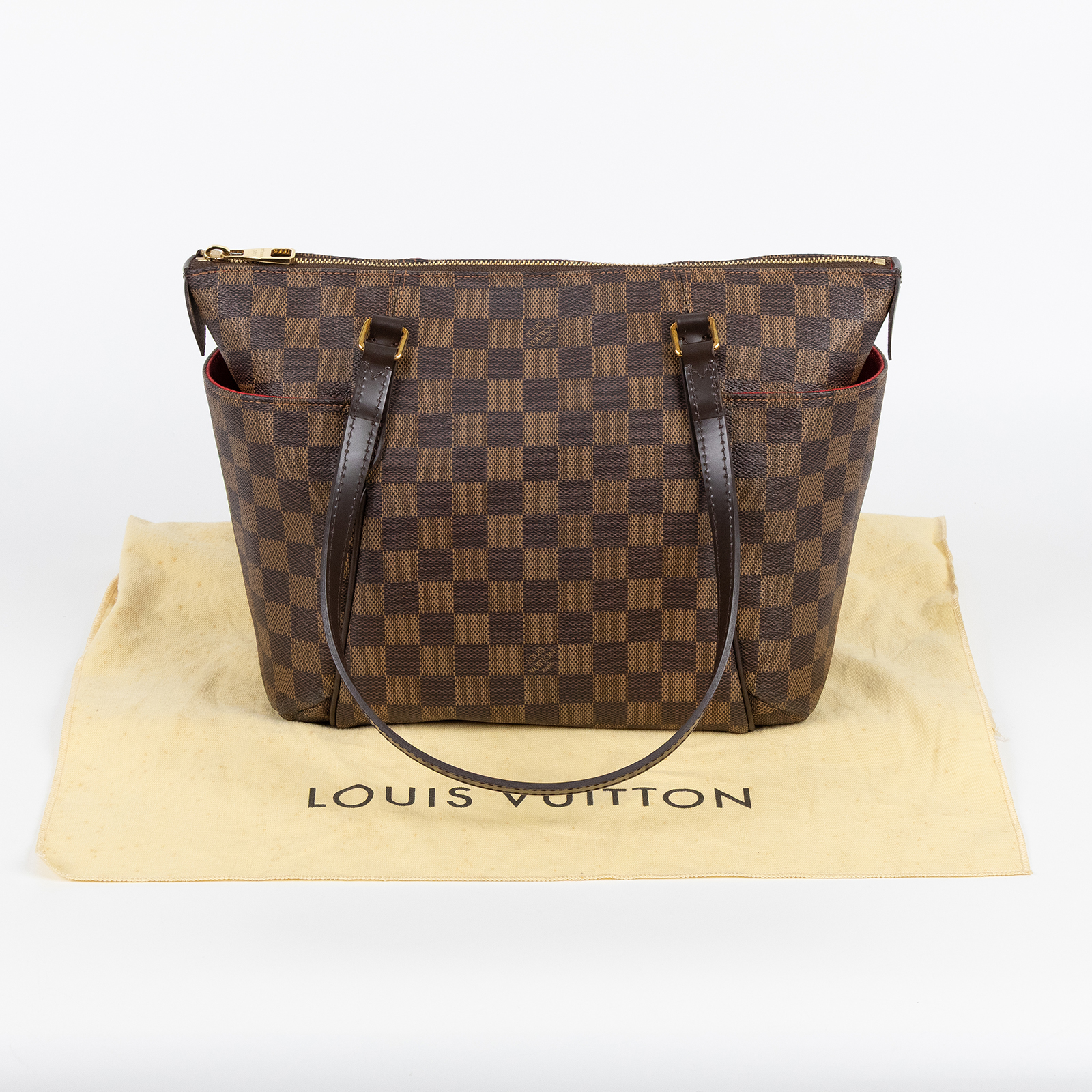 路易威登 LOUIS VUITTON Totally PM 托特包 肩背包 N41282 棋盤格TOTALLY PM 防塵袋