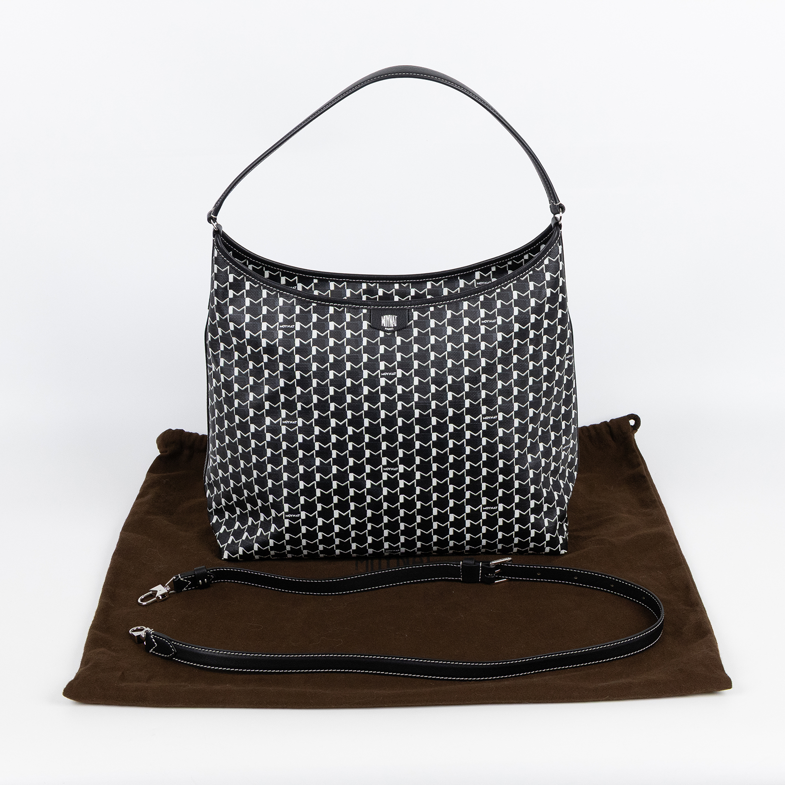 摩奈 MOYNAT Hobo 肩背包 57282682323289 黑HOBO 防塵袋/背帶