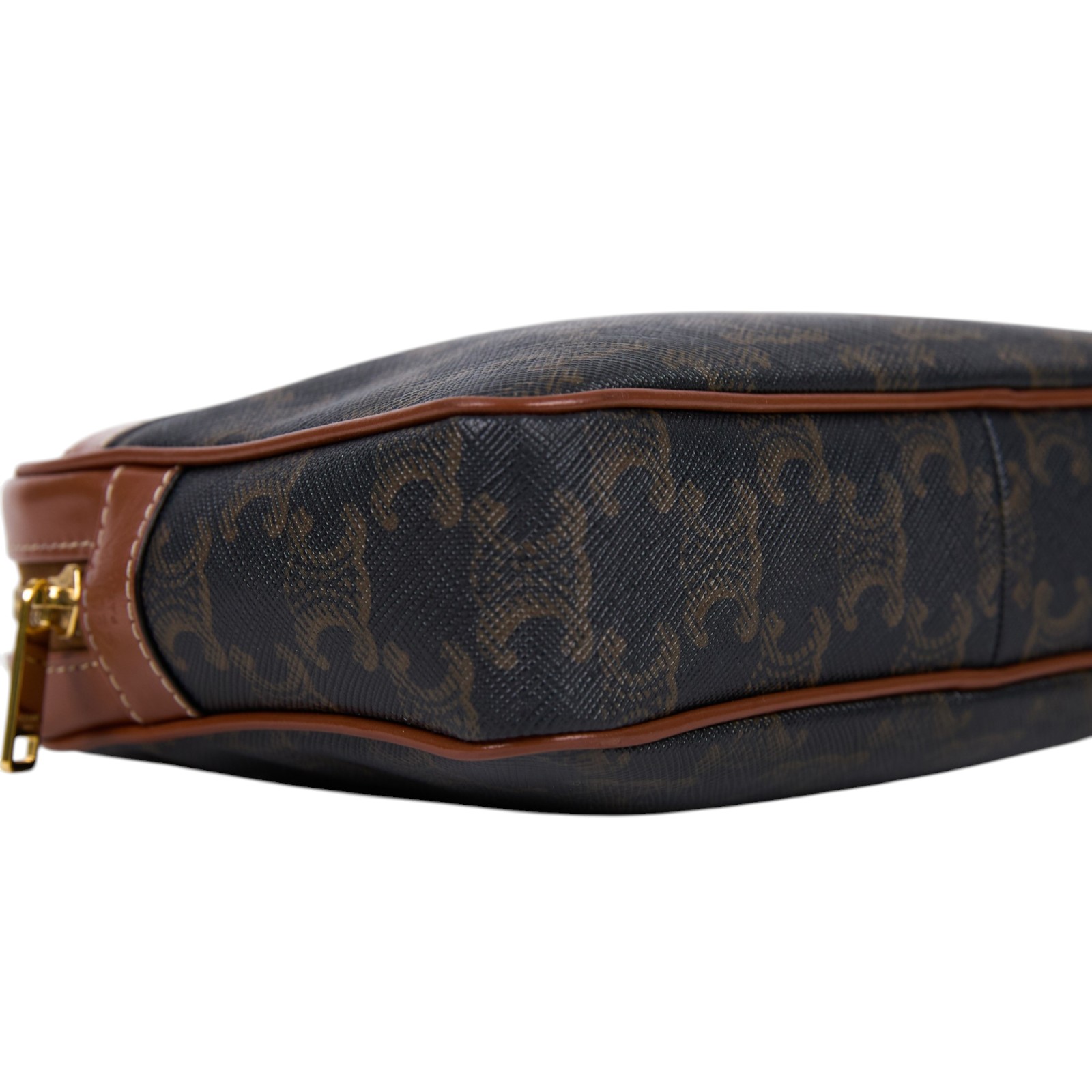 思琳 CELINE Patapans 肩背包 195452BZJ 棕凱旋相機包 無附屬品