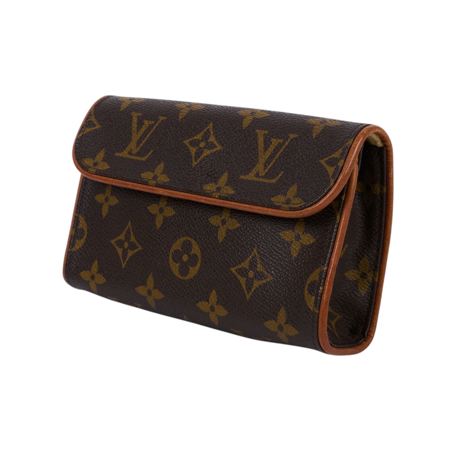 路易威登 LOUIS VUITTON Florentine 肩背包 櫃姐 腰包 M51855 原花POCHETTE FLORENTIN 無附屬品
