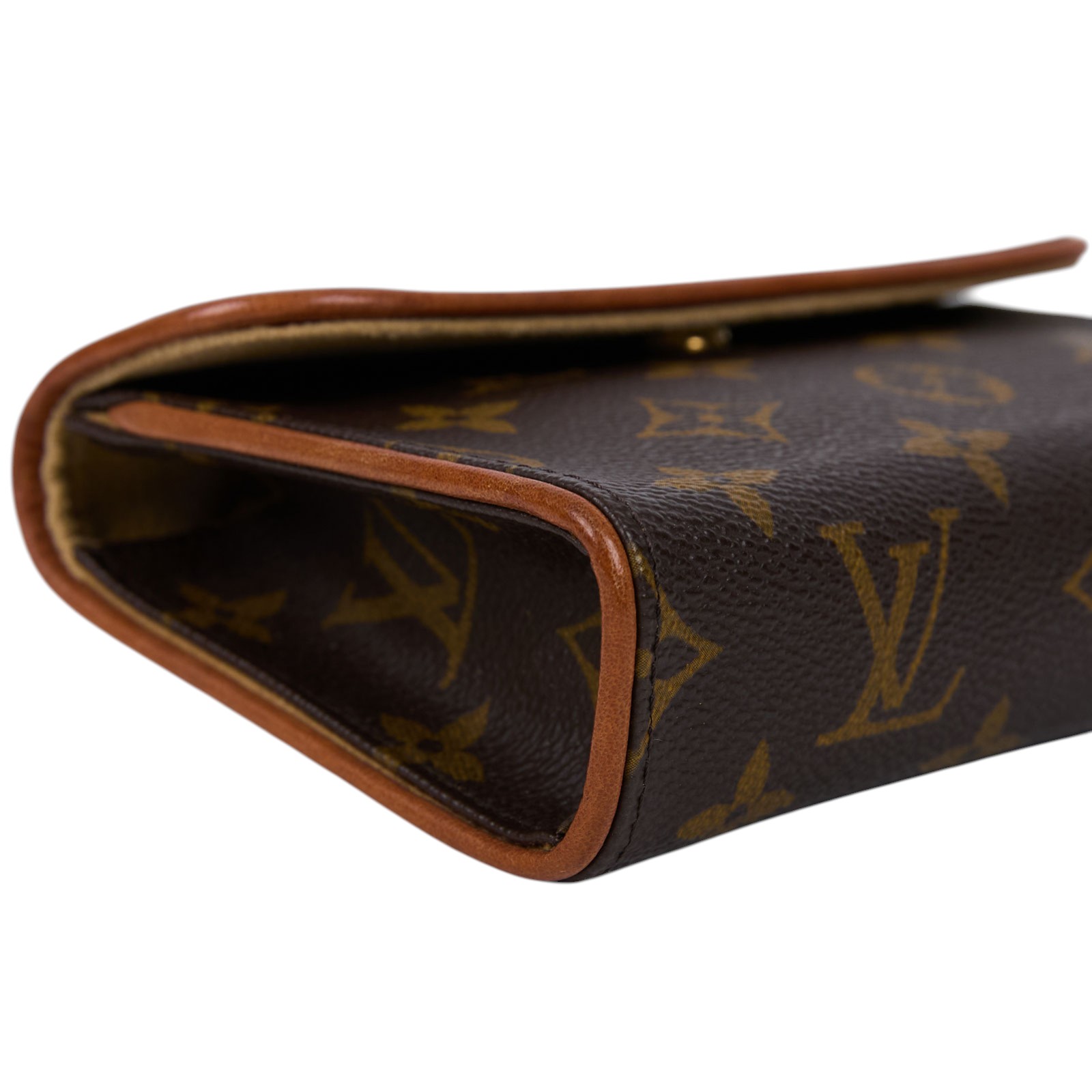 路易威登 LOUIS VUITTON Florentine 肩背包 櫃姐 腰包 M51855 原花POCHETTE FLORENTIN 無附屬品