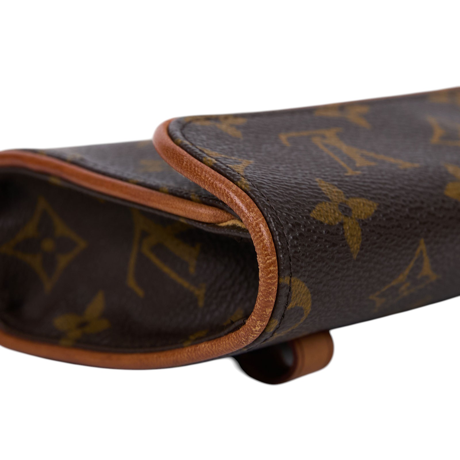 路易威登 LOUIS VUITTON Florentine 肩背包 櫃姐 腰包 M51855 原花POCHETTE FLORENTIN 無附屬品