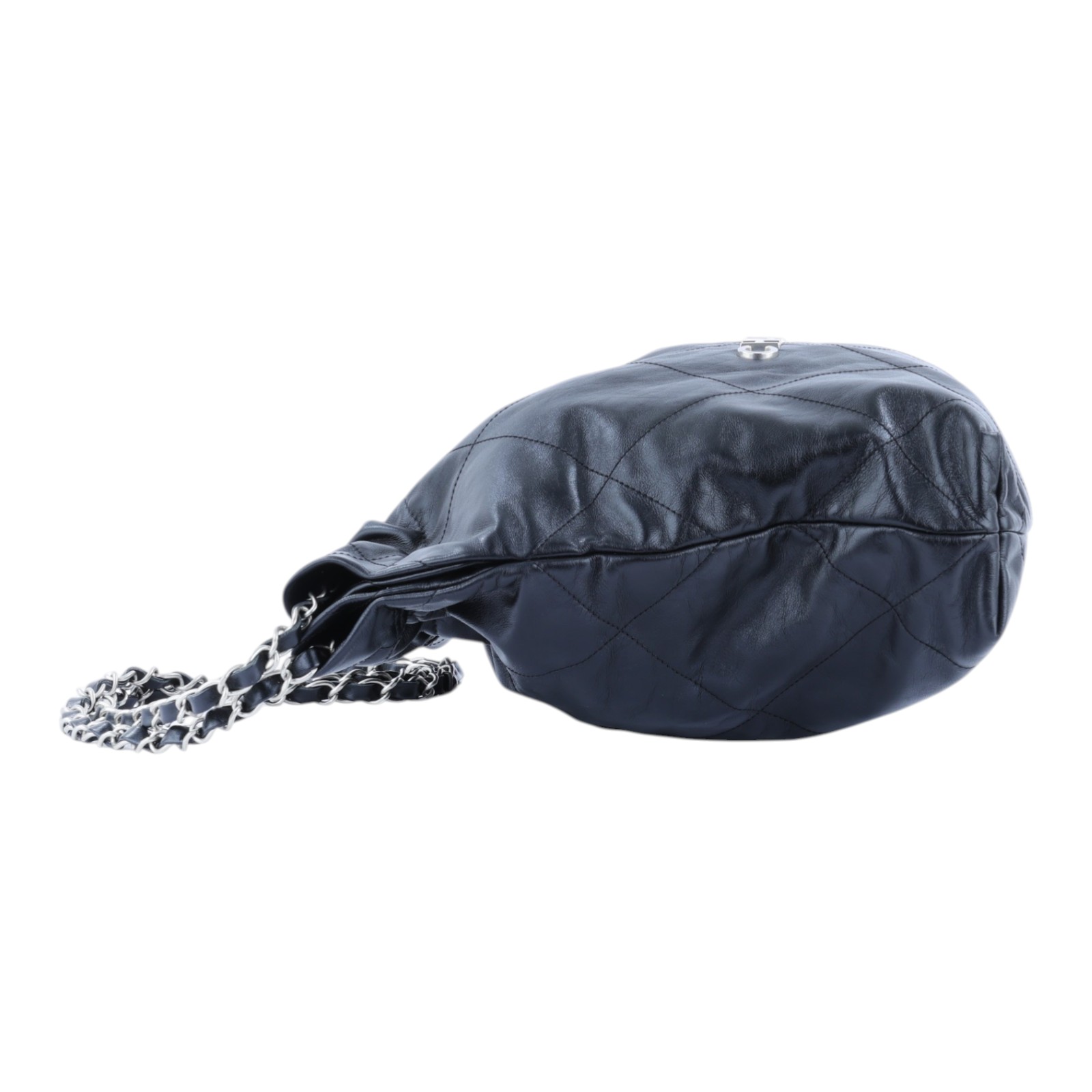 香奈兒 CHANEL 22 小型 束口包 AS3260 晶片款 黑銀22包 小號 原廠盒子/防塵袋