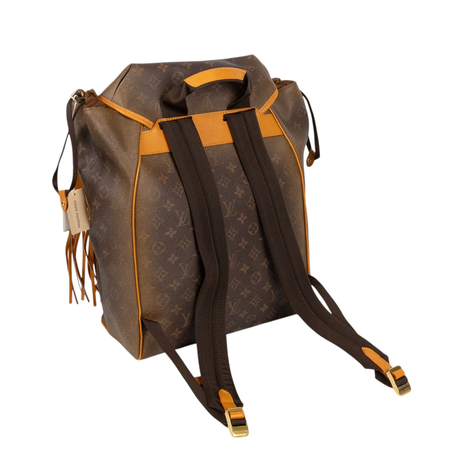 路易威登 LOUIS VUITTON Montsouris 雙肩包 後背包 M11540 晶片款 2024秋冬Montsouris後背包 防塵袋