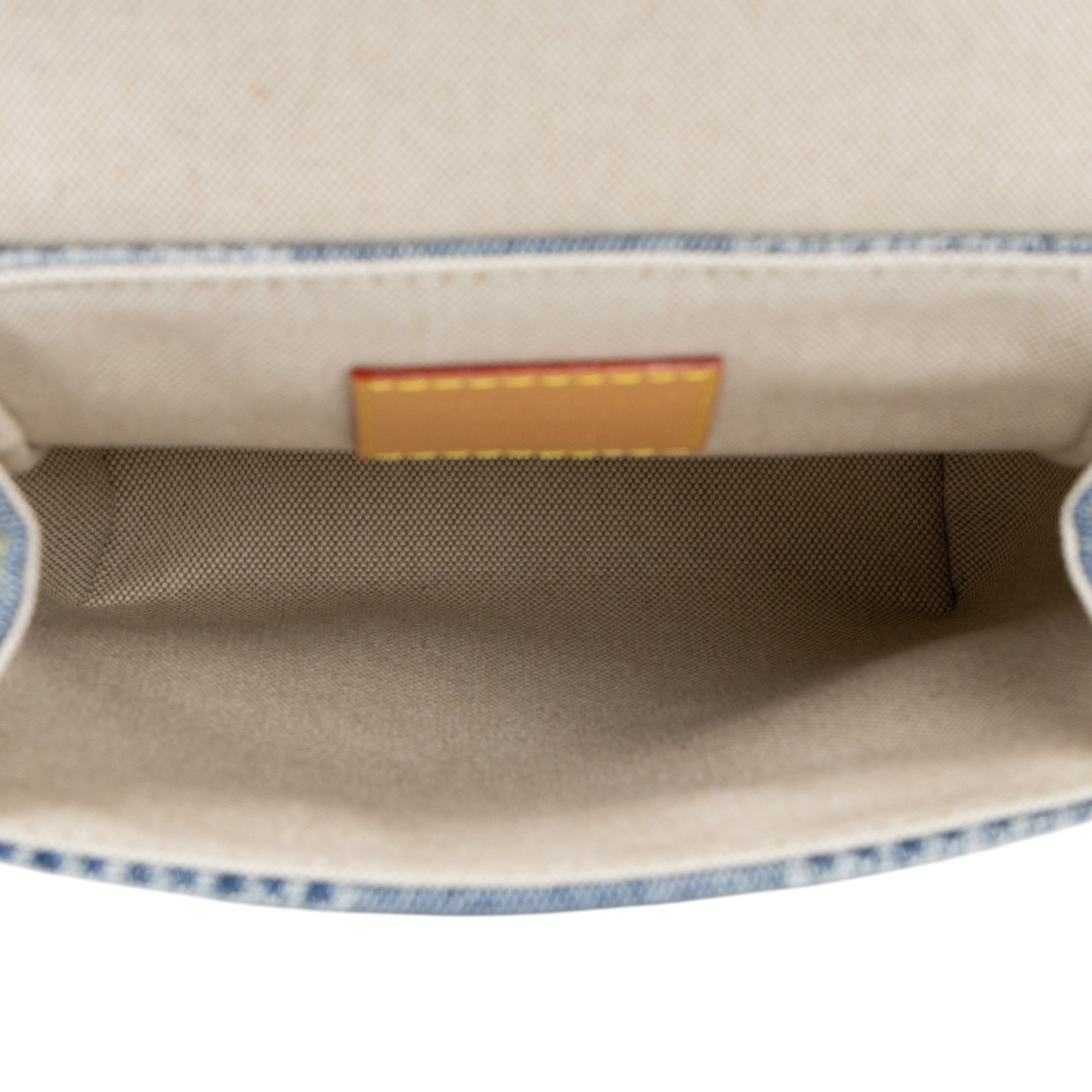 路易威登 LOUIS VUITTON Nano Steamer 斜背包 N40751 晶片款 藍色格子丹甯牛仔迷你小書包 防塵袋