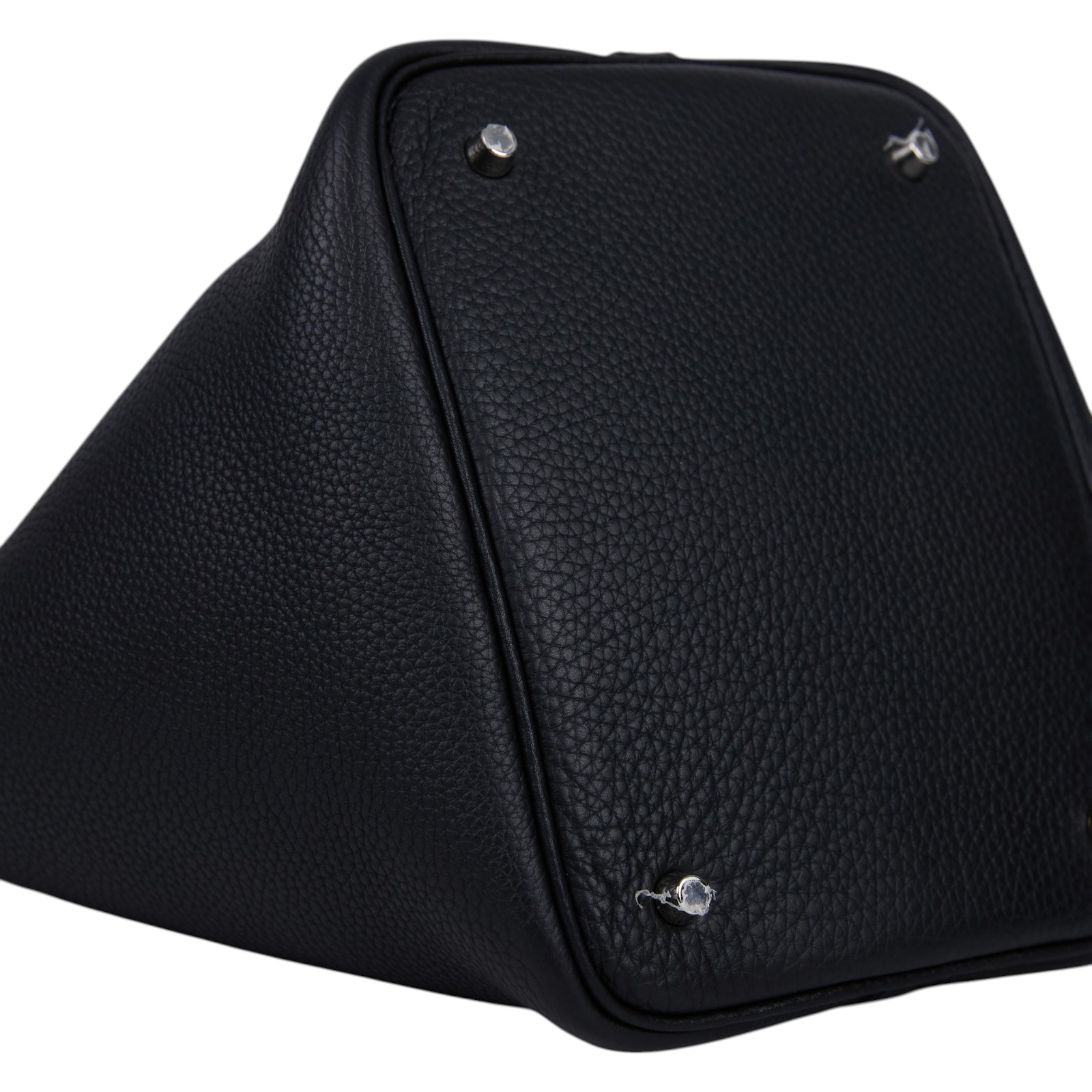 愛馬仕 Hermes Picotin Lock 22 菜籃子包 銀色五金 黑色 H060991CK89 /W AM 006 UH  防塵袋/原廠盒子/鎖組