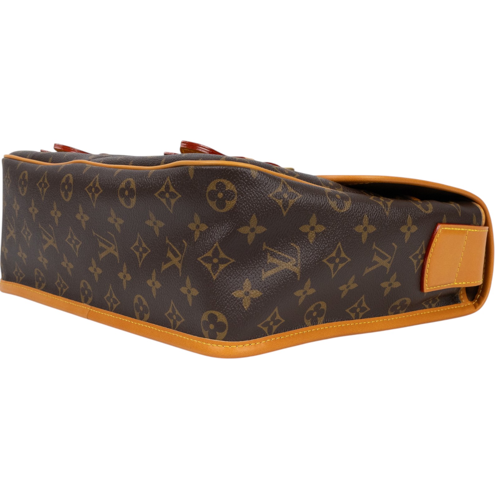 路易威登 LOUIS VUITTON Satchel Messenger 郵差包 斜背包 肩背包 M14723 晶片款  無附屬品