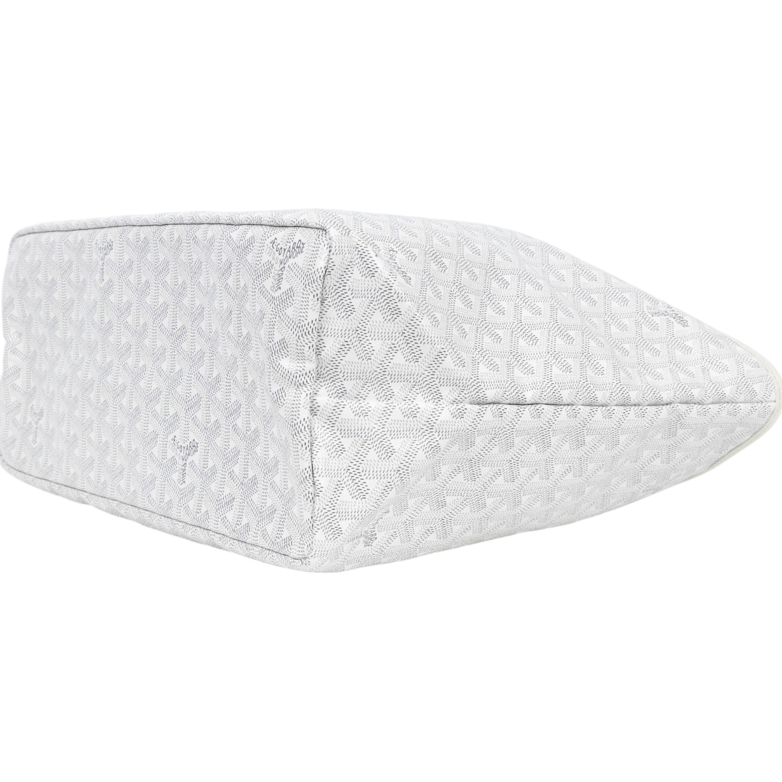 高雅德 GOYARD Saint Louis PM Bag 托特包 STLOUIPMLTY 白SAINT LOUIS  PM 防塵袋/國外購買證明