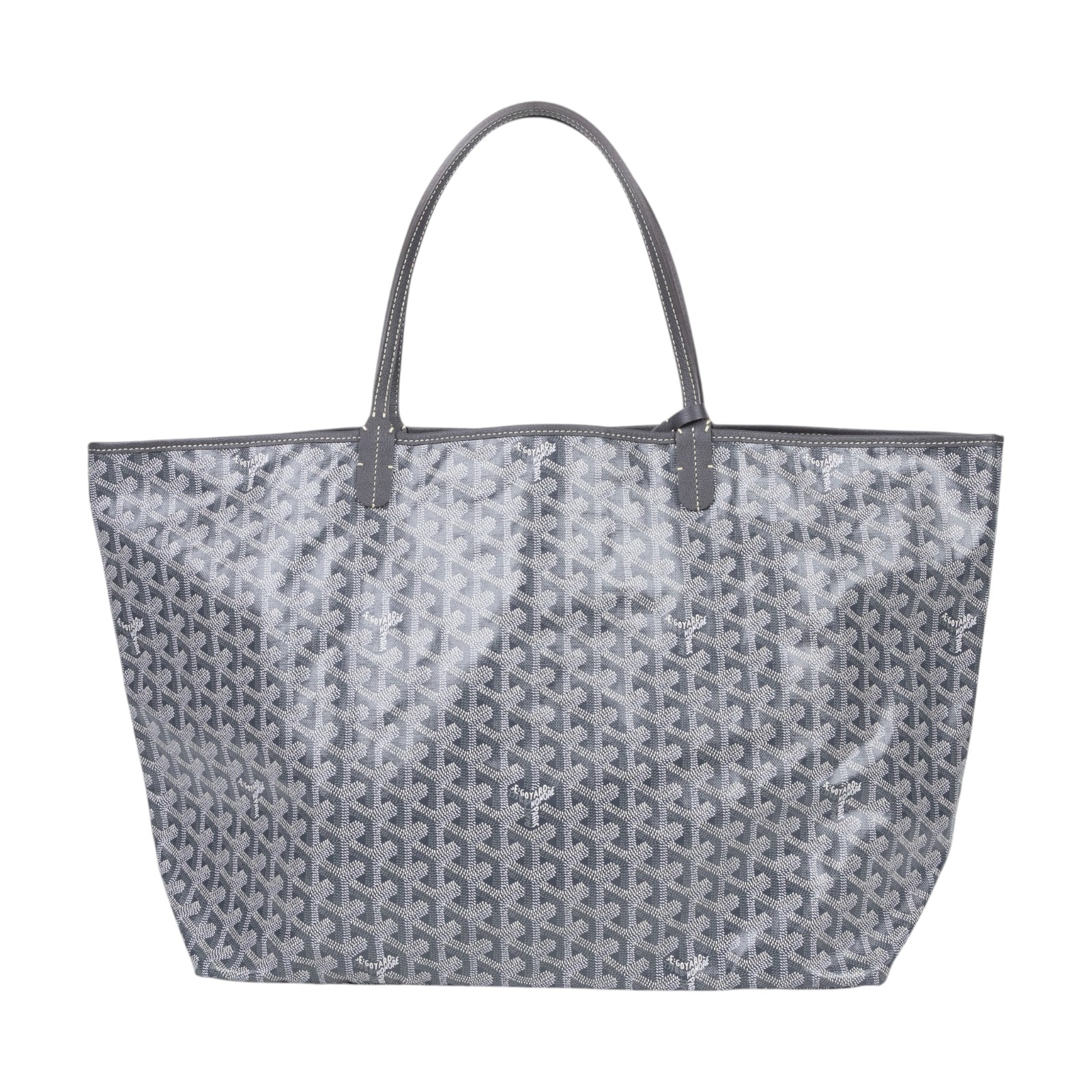 高雅德 GOYARD Saint Louis GM Bag 托特包 STLOUIGMLTY 灰SAINT LOUIS GM 防塵袋/國外購買證明