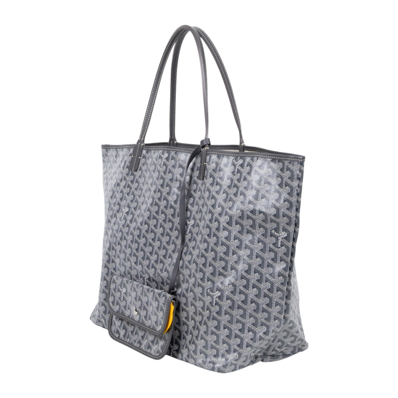 高雅德 GOYARD Saint Louis GM Bag 托特包 STLOUIGMLTY 灰SAINT LOUIS GM 防塵袋/國外購買證明