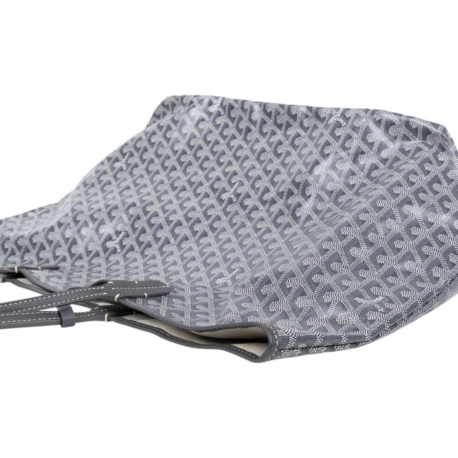 高雅德 GOYARD Saint Louis GM Bag 托特包 STLOUIGMLTY 灰SAINT LOUIS GM 防塵袋/國外購買證明