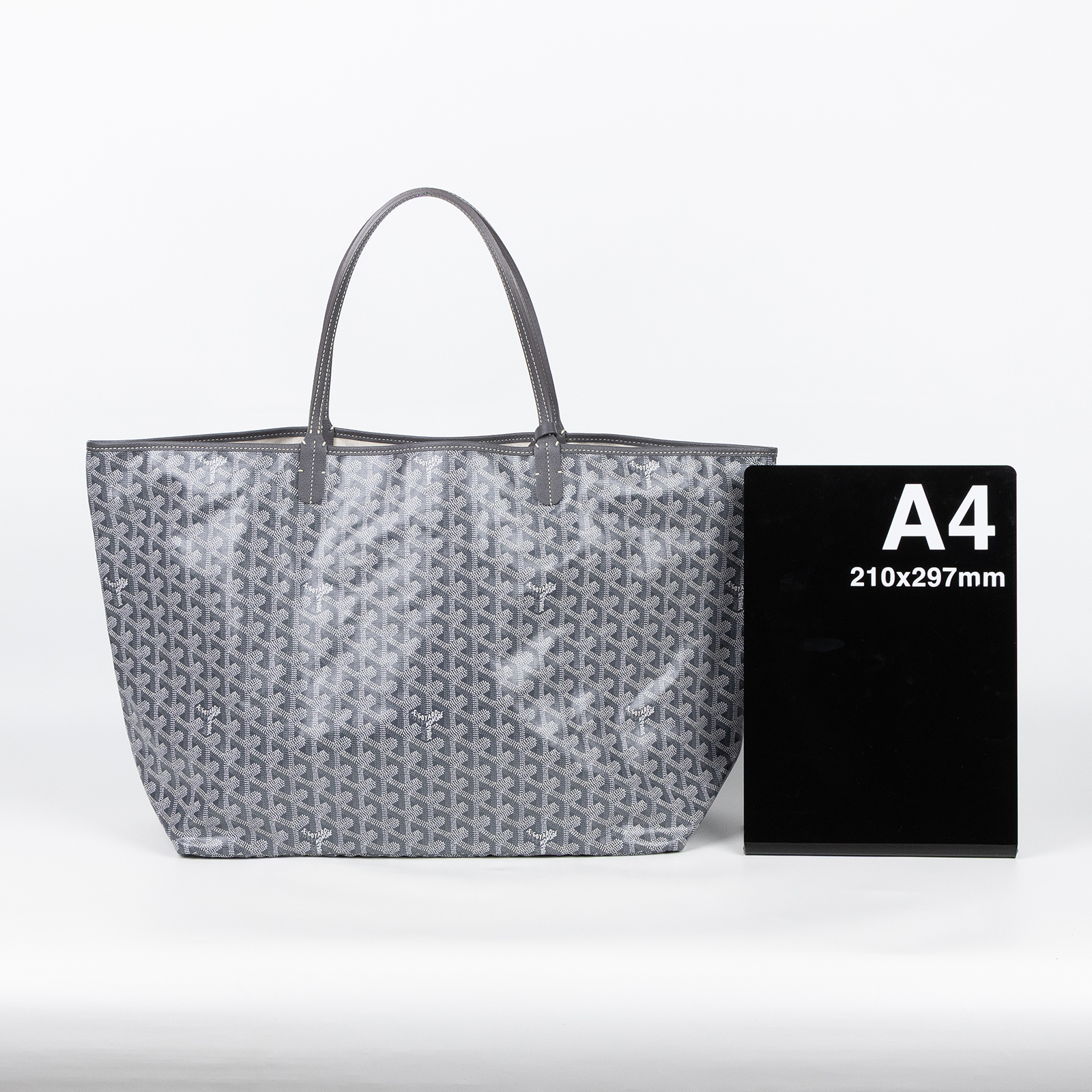 高雅德 GOYARD Saint Louis GM Bag 托特包 STLOUIGMLTY 灰SAINT LOUIS GM 防塵袋/國外購買證明