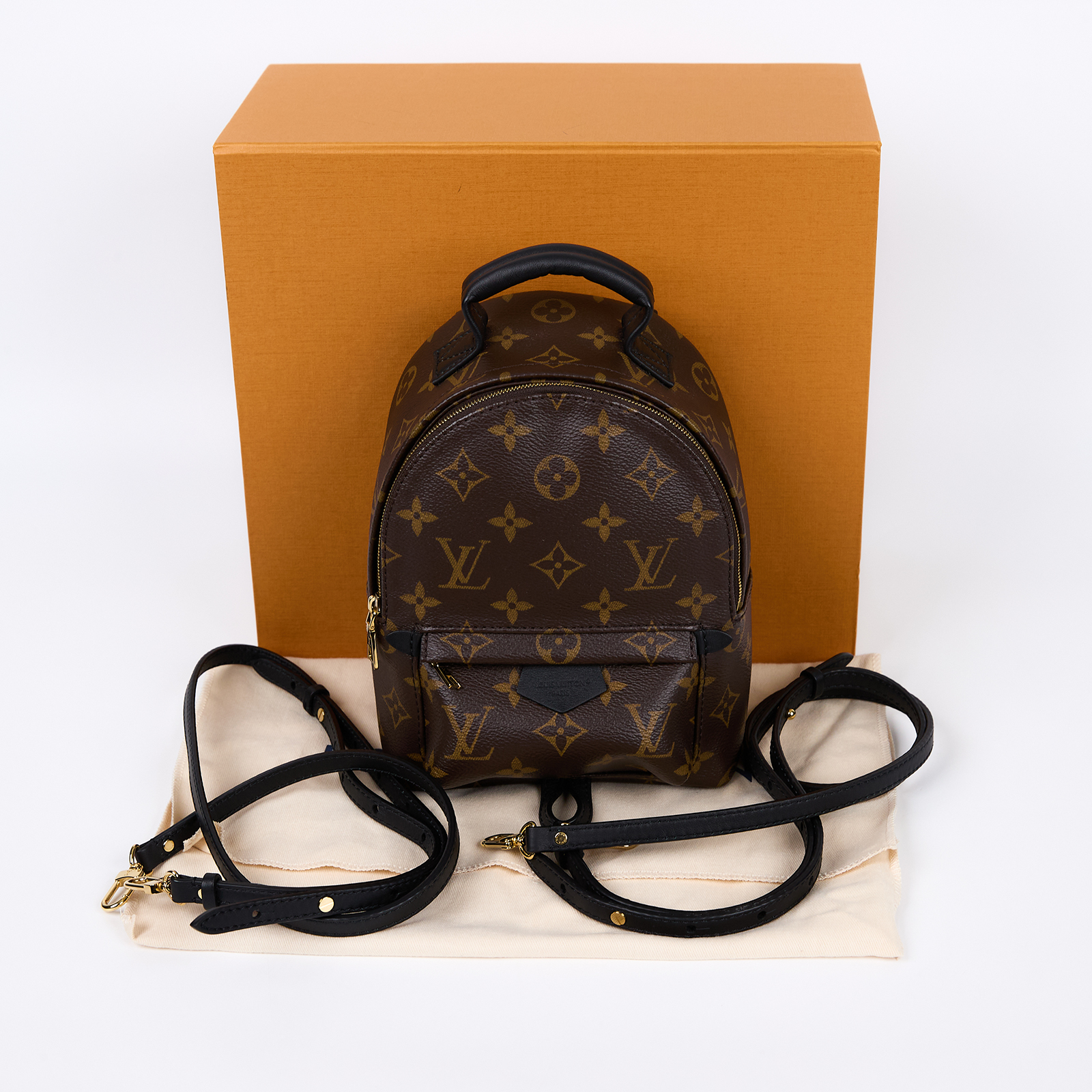 路易威登 LOUIS VUITTON Palm Springs Mini 迷你 後背包 M44873 晶片款  原廠盒子/防塵袋