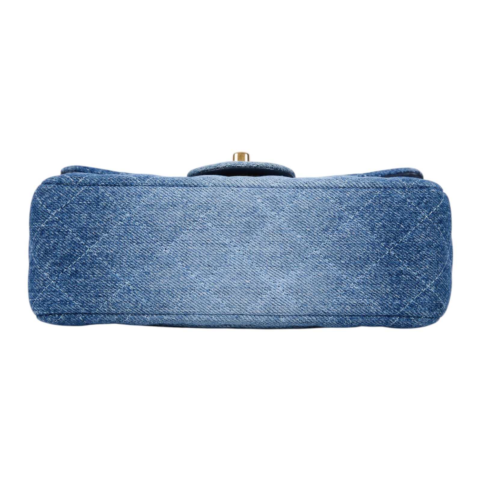 香奈兒 CHANEL CF 迷你 口蓋包 A69900_DEMIN 晶片款 單寧漸層COCO20 原廠盒子/防塵袋