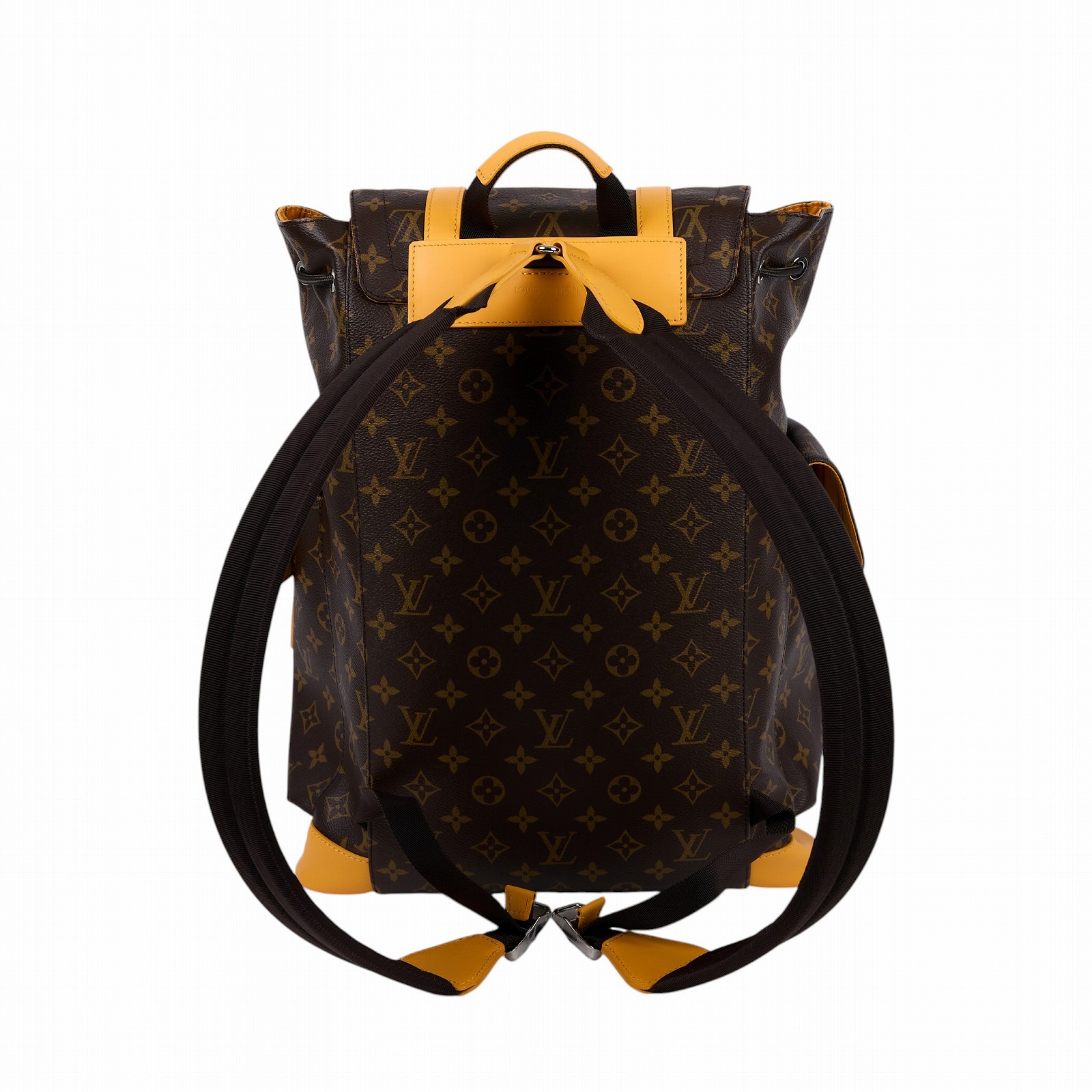 Christopher MM 後背包 雙肩包 晶片款 原花Christopher MM 後背包 原廠盒子/防塵袋