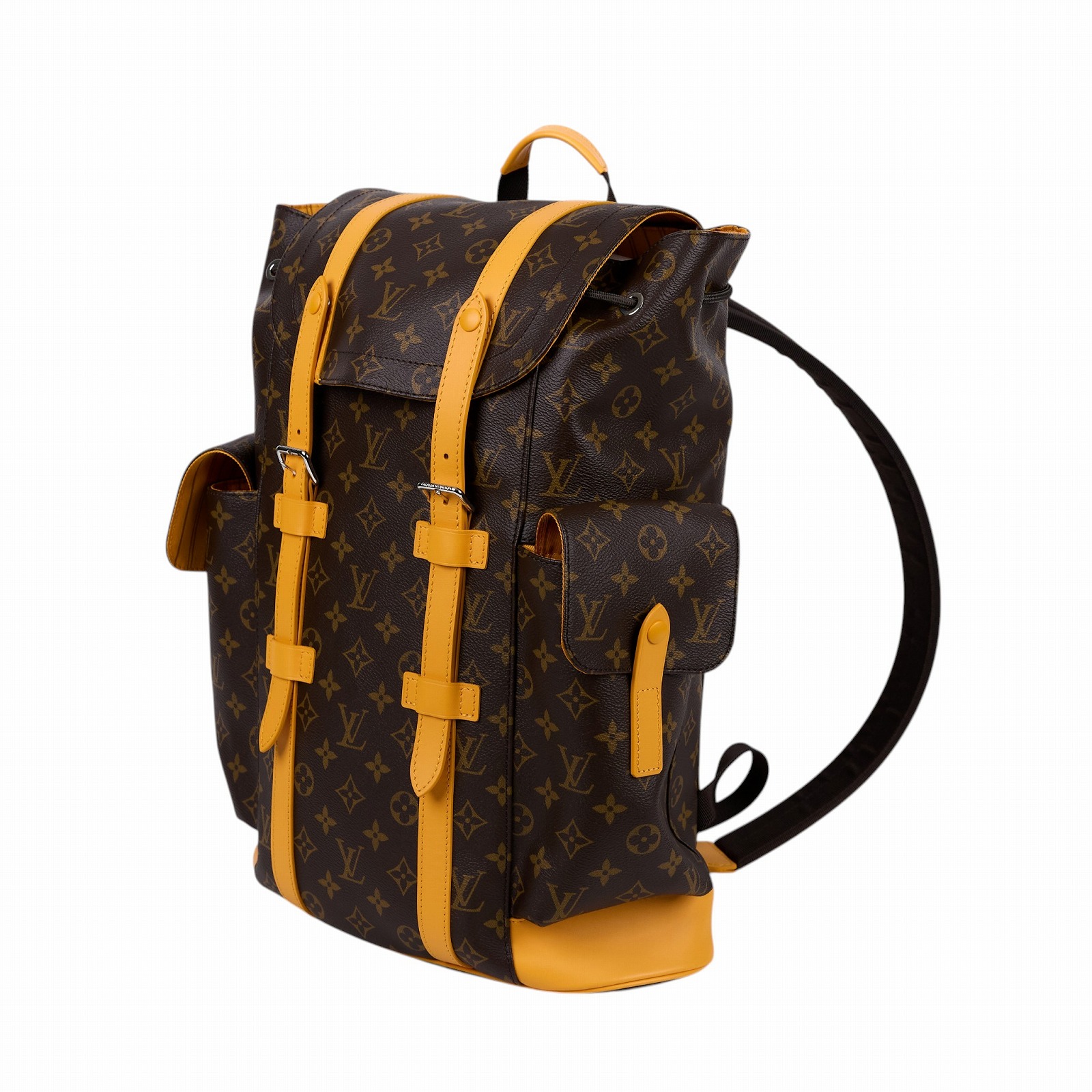 Christopher MM 後背包 雙肩包 晶片款 原花Christopher MM 後背包 原廠盒子/防塵袋