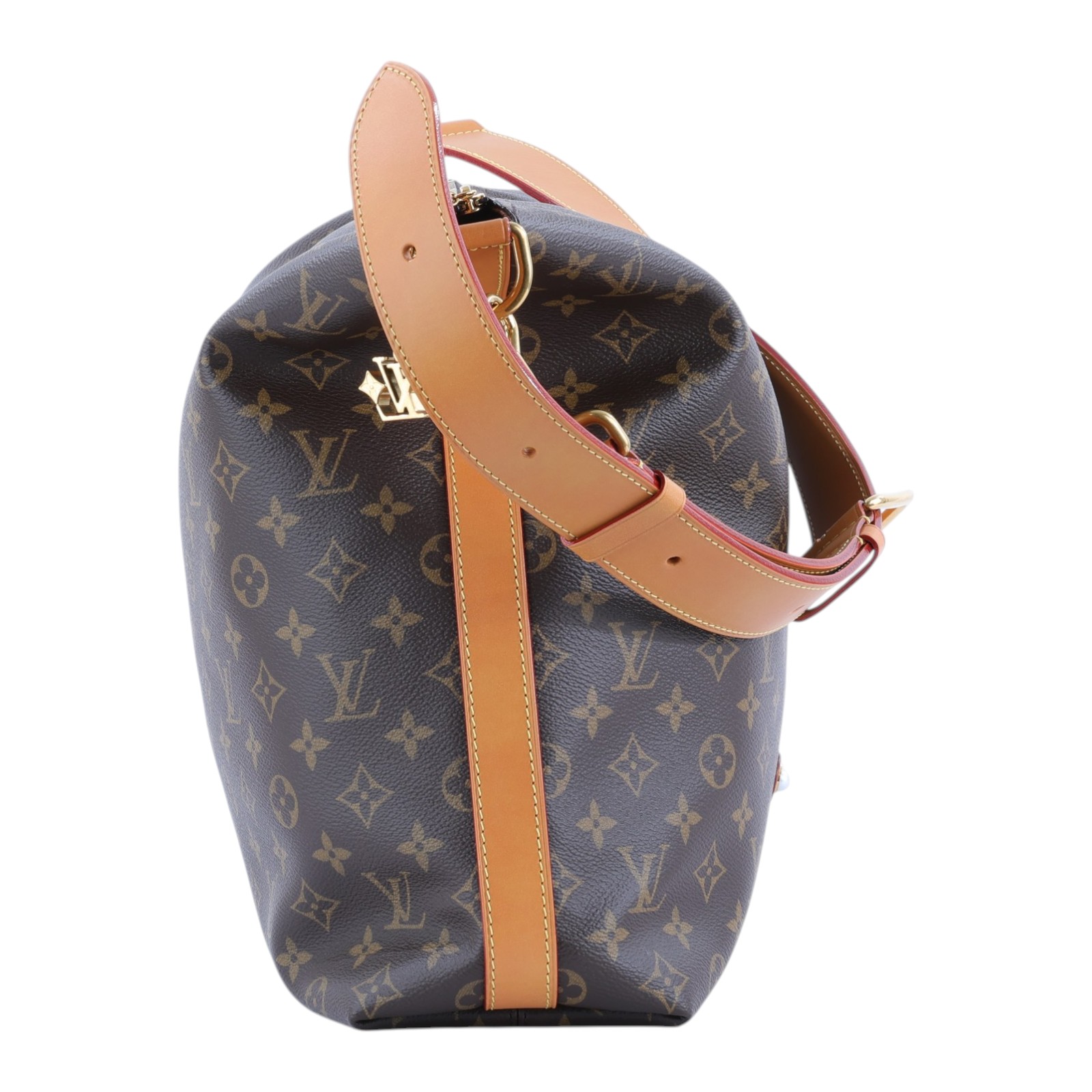 路易威登 LOUIS VUITTON Vagabond Hobo 肩背包 流浪包 M14018 晶片款 原花Vagabond Hobo 原廠盒子/防塵袋