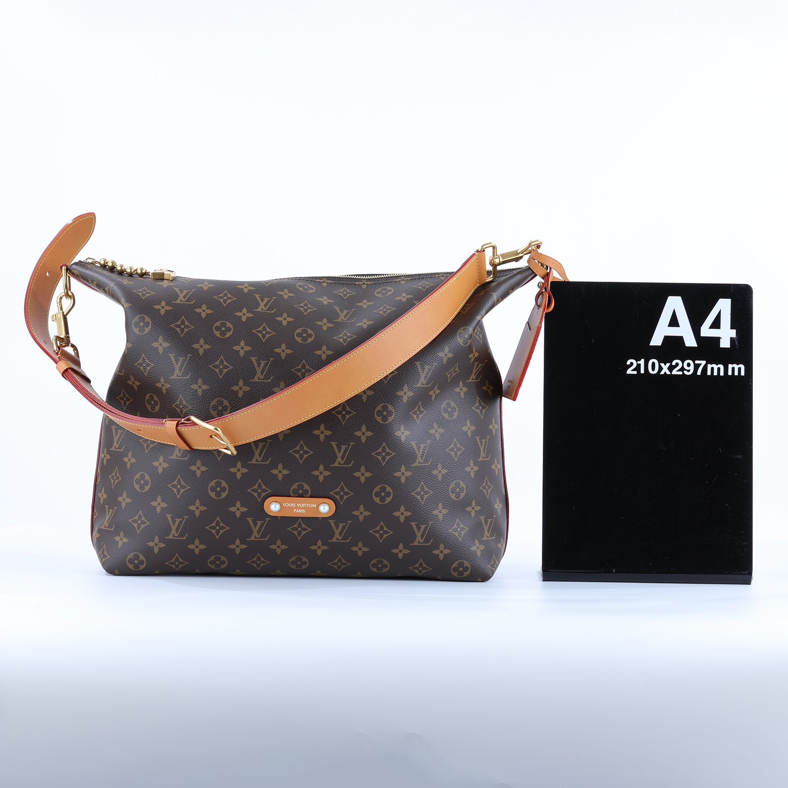 路易威登 LOUIS VUITTON Vagabond Hobo 肩背包 流浪包 M14018 晶片款 原花Vagabond Hobo 原廠盒子/防塵袋