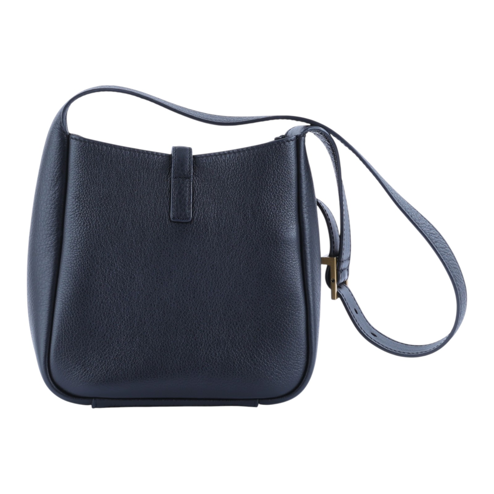 聖羅蘭 YSL SAINT LAURENT LE 5 À 7 柔軟粒面皮革 Baby 手提包 809461AADUU  原廠盒子/防塵袋