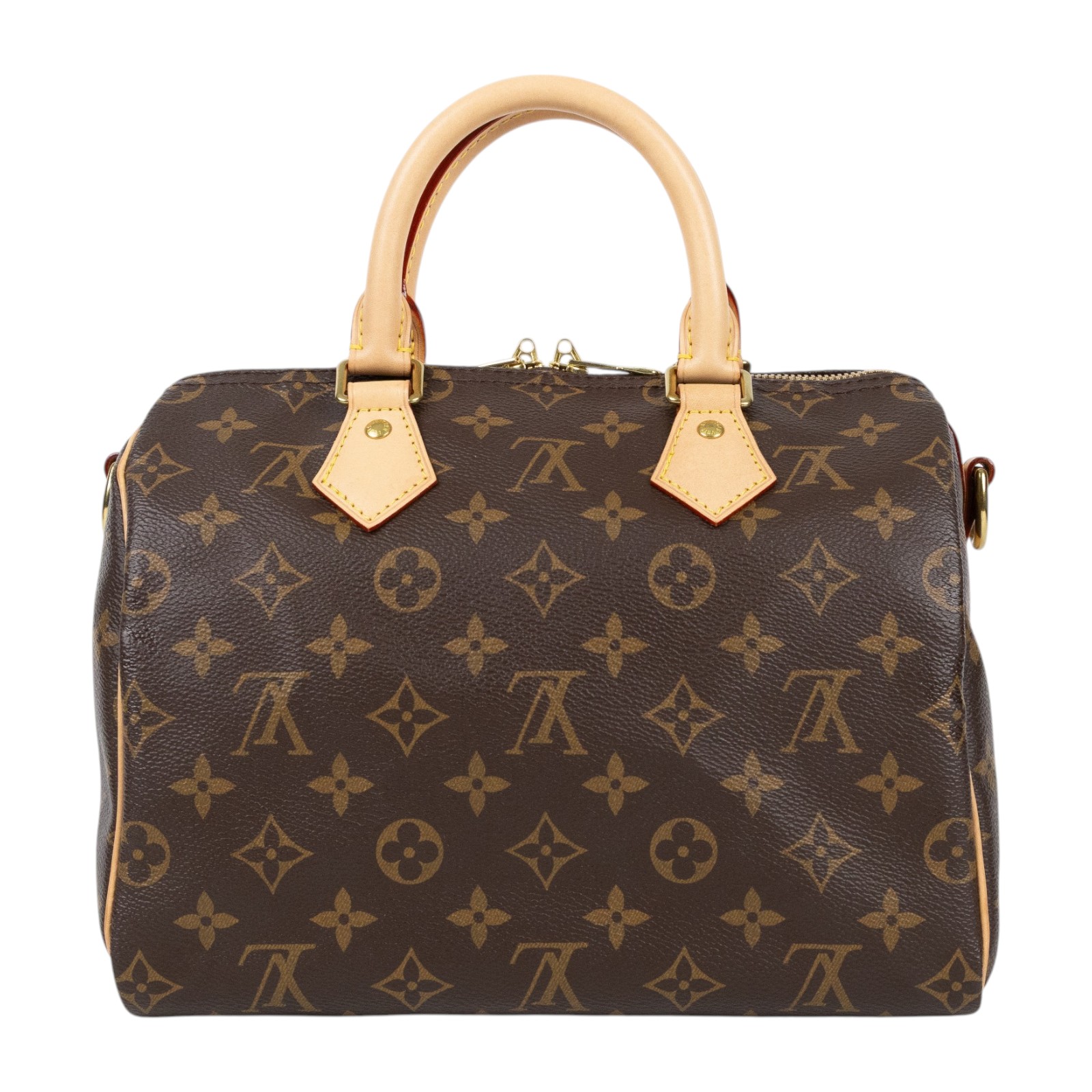 路易威登 LOUIS VUITTON Speedy Bandoulière 25  波士頓包 手提包 經典帆布 M46977 晶片款  防塵袋/背帶/鎖組