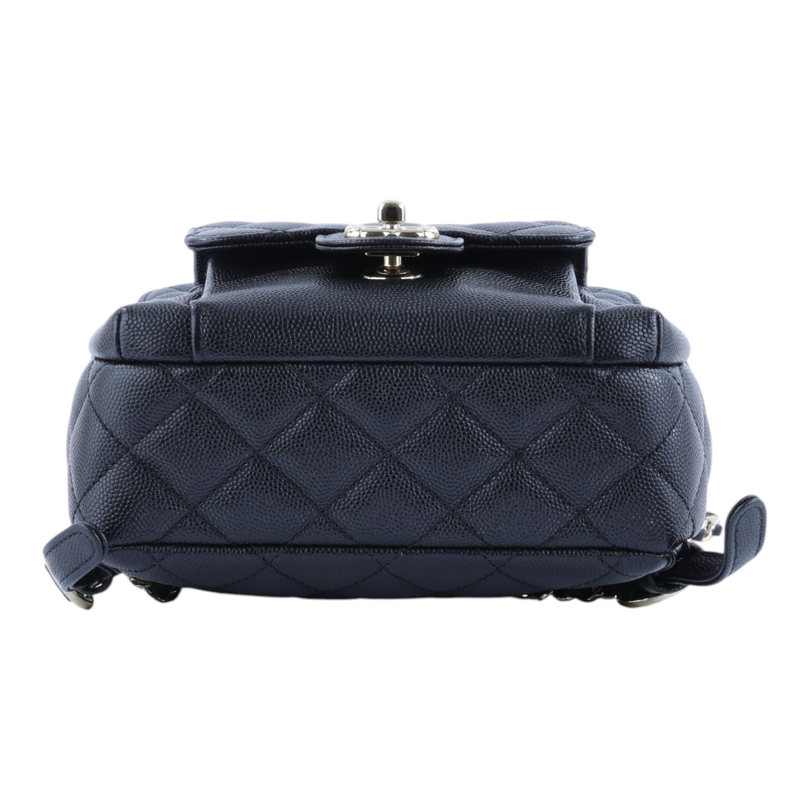 香奈兒 CHANEL 荔枝皮 小書包 迷你後背包  26開黑荔枝吊墜後背包 原廠盒子/防塵袋/保證卡