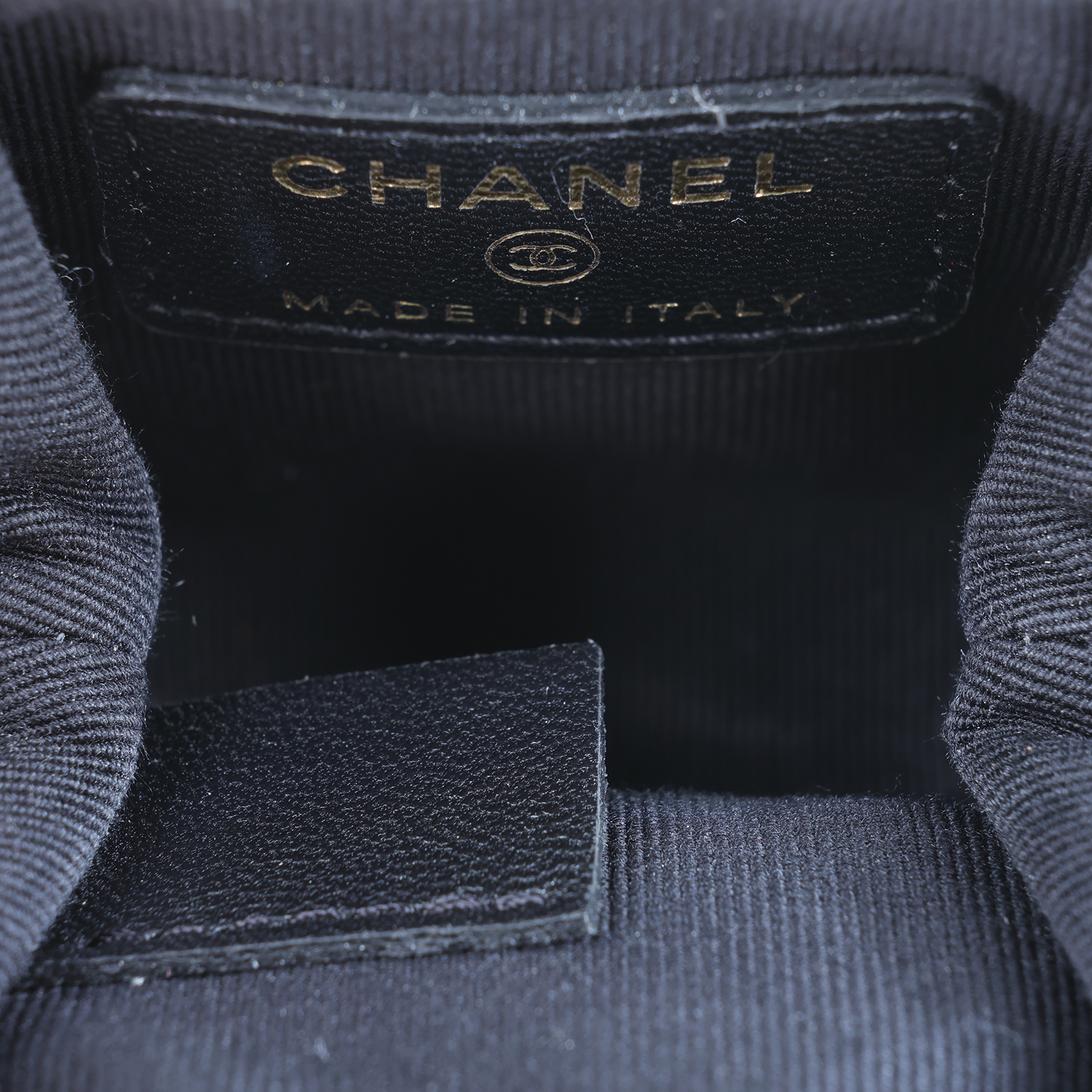 香奈兒 CHANEL 雙口金包  晶片款 黑金雙口小斜背包 原廠盒子/防塵袋