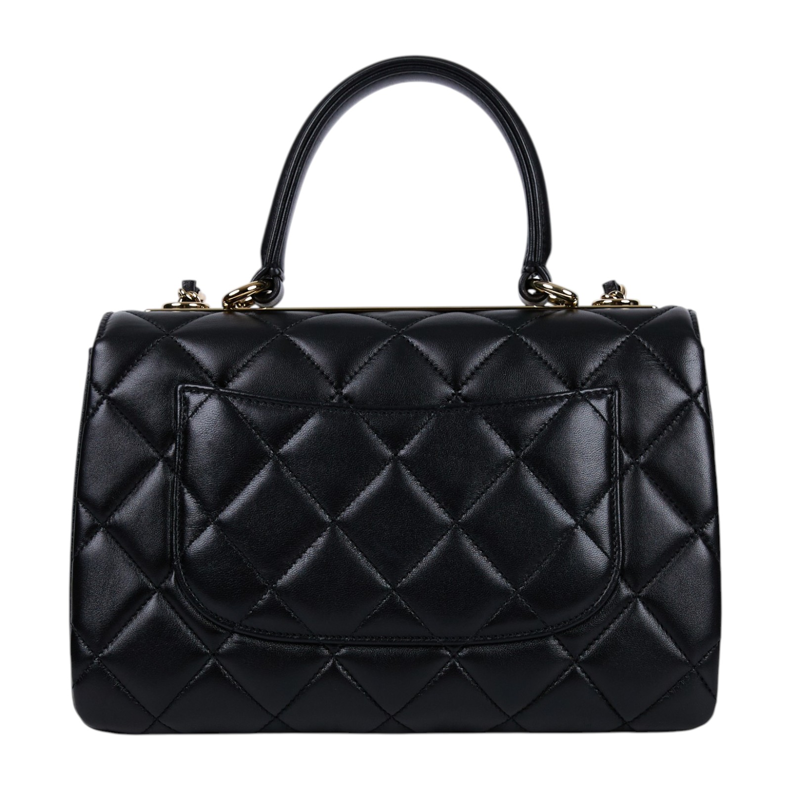 香奈兒 CHANEL Trendy 25 口蓋包 A92236 晶片款 黑羊TRENDY25 無附屬品