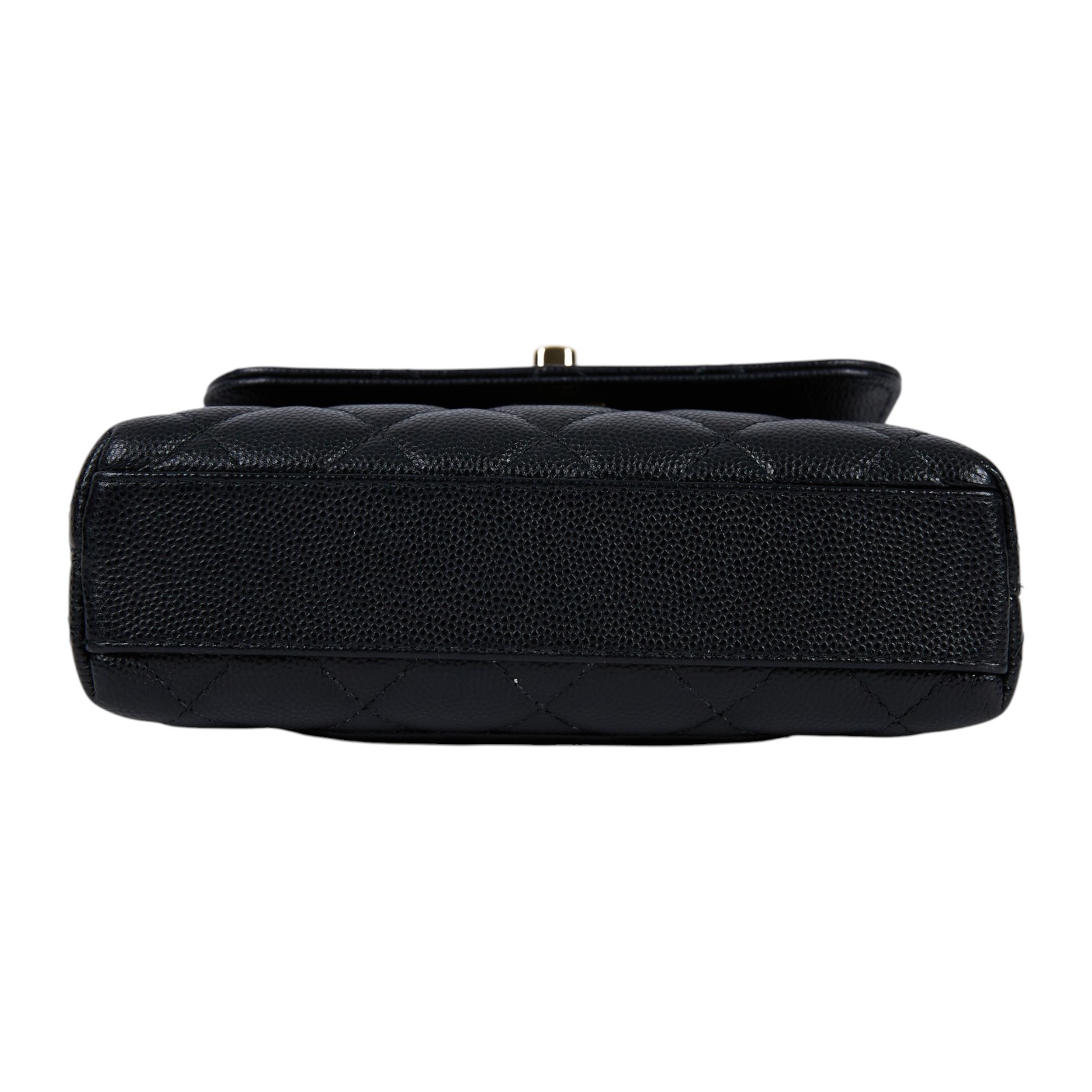 香奈兒 CHANEL Handle 手提 口蓋包 迷你 AP4244 B05061 晶片款 黑金荔枝COCO HANDLE MICRO 原廠盒子/防塵袋/購買證明