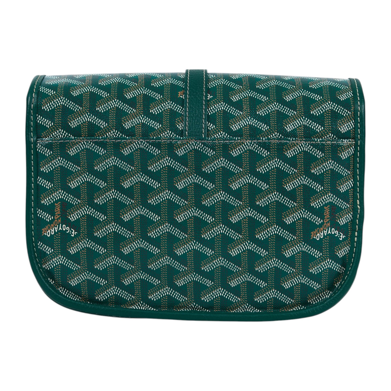 高雅德 GOYARD Belvédère PM 小型 馬鞍包 BELVE3PMLTY 綠BELVEDERE PM 無附屬品