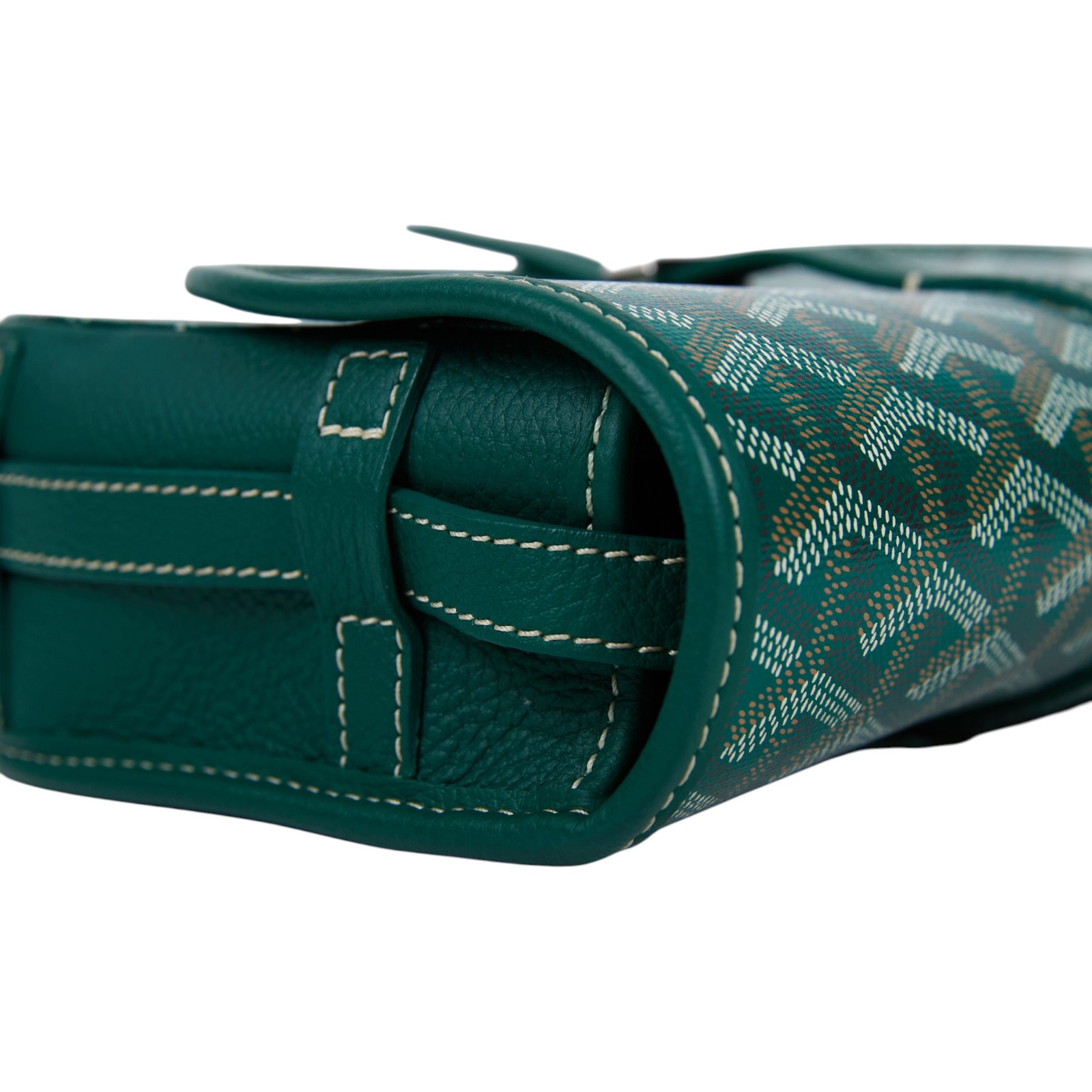 高雅德 GOYARD Belvédère PM 小型 馬鞍包 BELVE3PMLTY 綠BELVEDERE PM 無附屬品