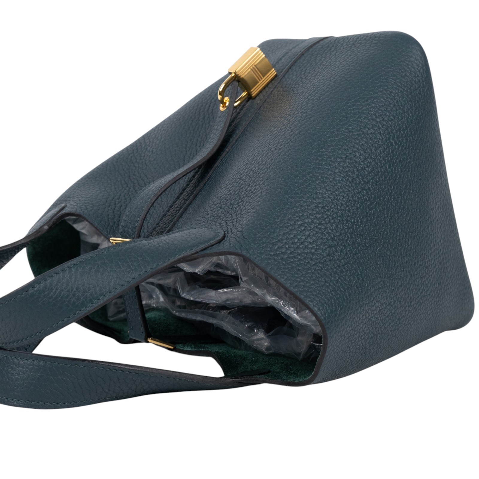 愛馬仕 Hermes Picotin Lock 18 菜籃子包 金色五金 松柏綠 H056289CC60 /Z AC 010 AT  原廠盒子/防塵袋/鎖組/國外購買證明